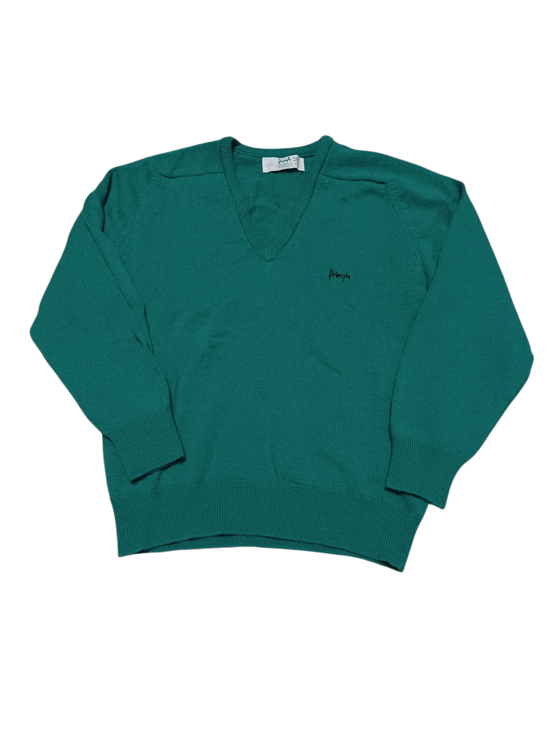 Pringle Of Scotland PRINGLE OF SCOTLAND VINTAGE OLDMONEY 100% LAMBSWOOL SWEATER Size US L / EU 52-54 / 3 - 1 Thumbnail