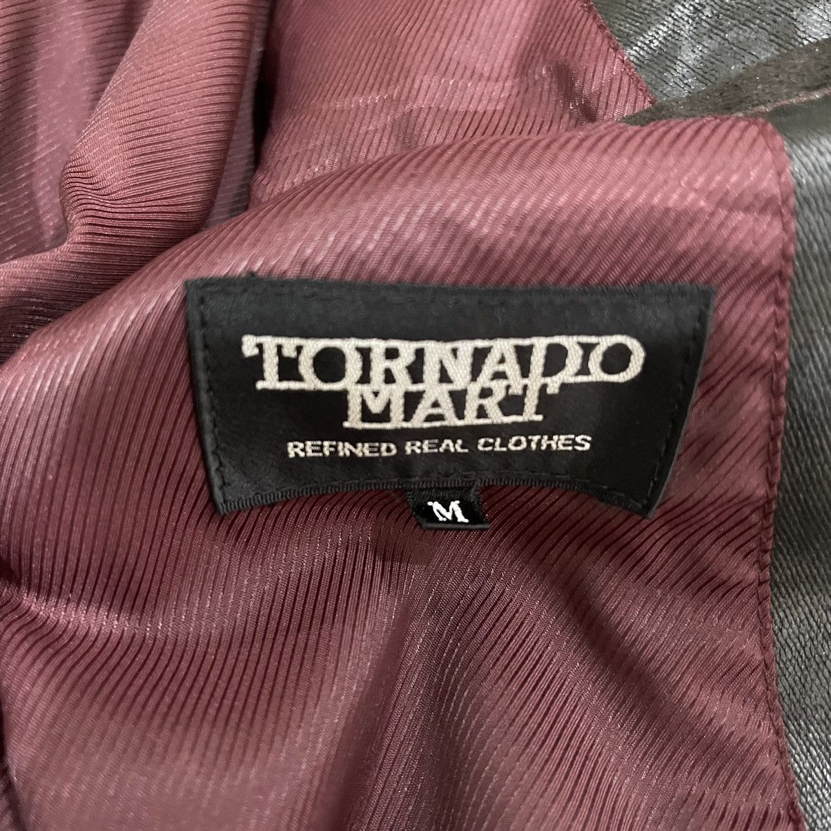 Japanese Brand Vintage Tornado Mart Synthetic Leather Part Jacket Size M / US 6-8 / IT 42-44 - 11 Thumbnail