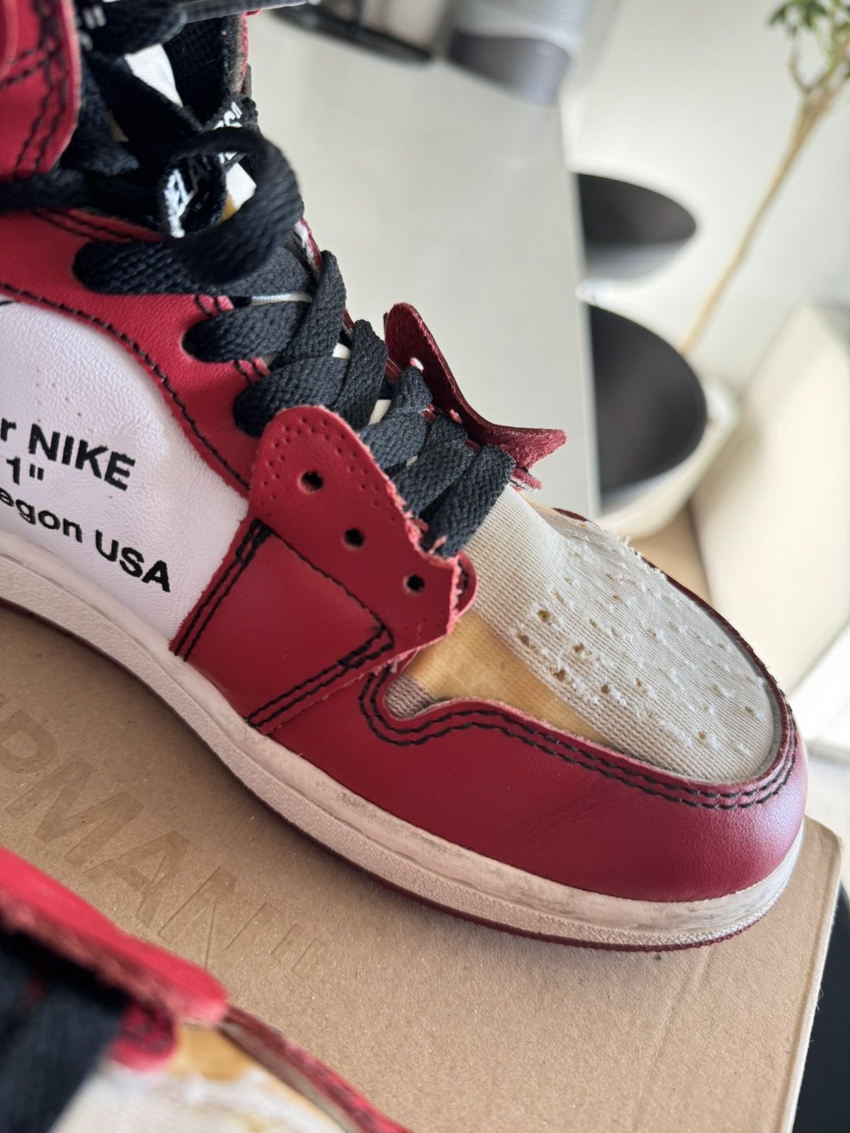 Jordan Brand × Nike × Off-White Chicago Nike Air Jordan 1 "OFF WHITE" (Size 8) Size US 8 / EU 41 - 15 Thumbnail