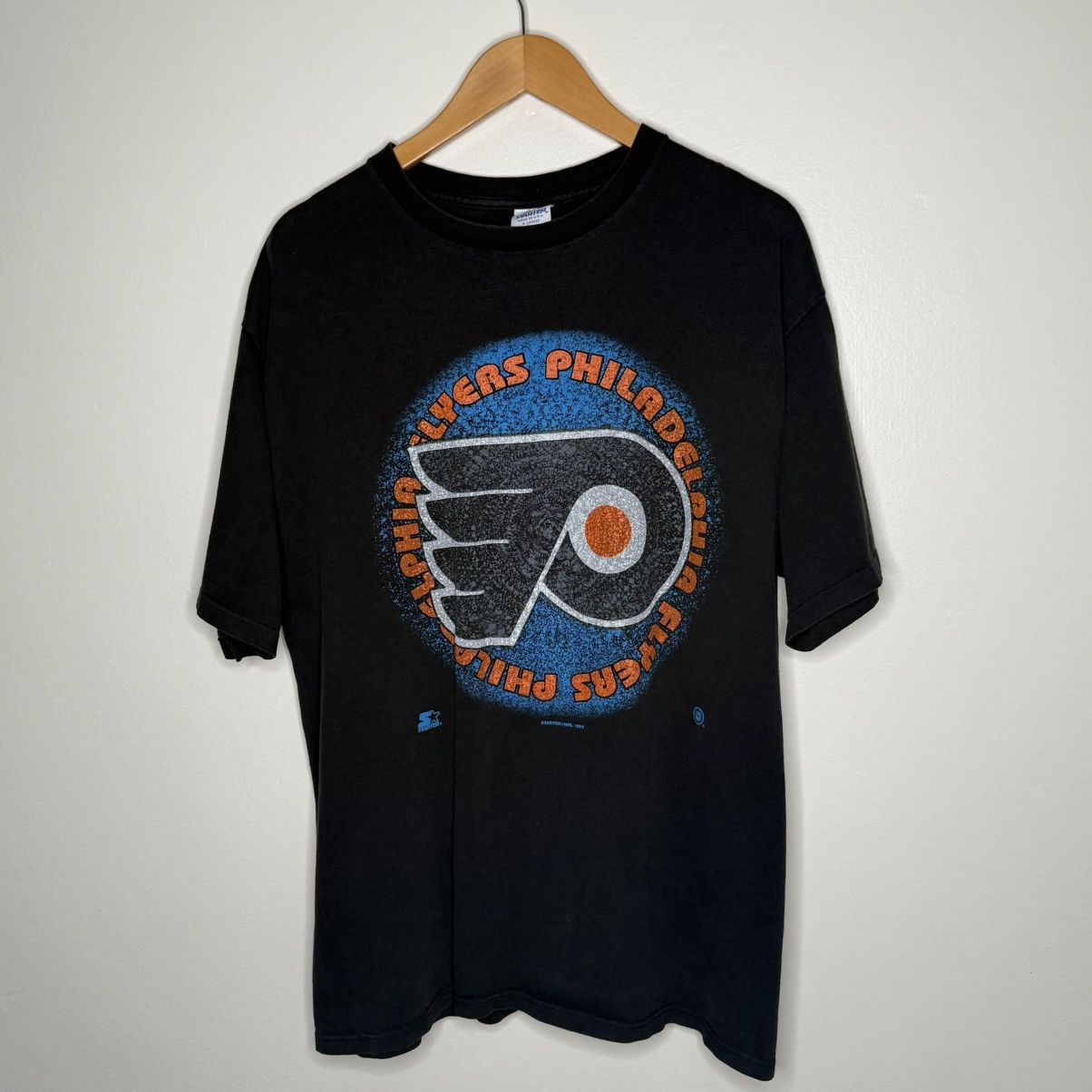 Starter Vintage 1993 NHL Starter Philadelphia Flyers T-Shirt Size US XL / EU 56 / 4 - 2 Thumbnail