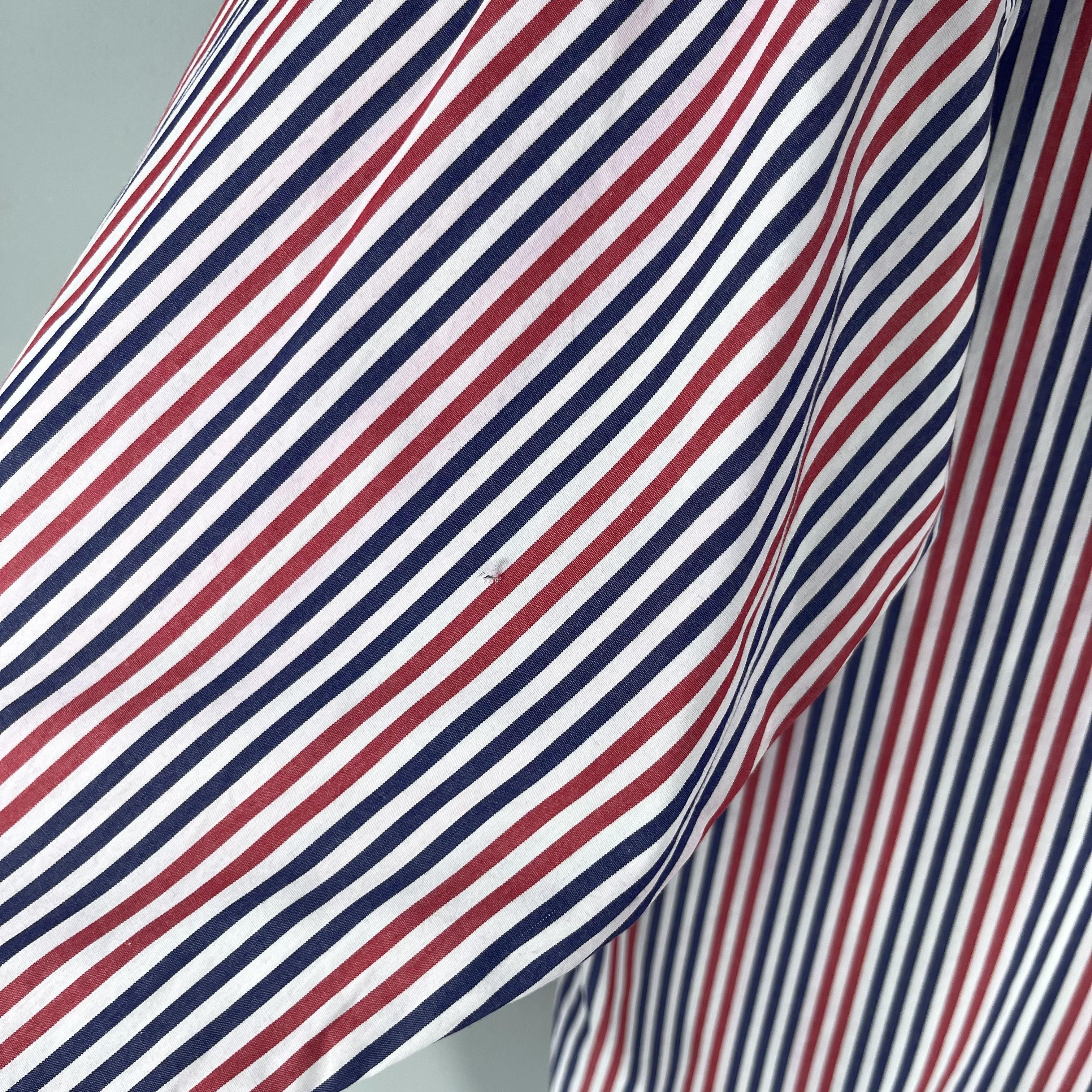 Tommy Hilfiger TOMMY HILFIGER Multicolor Stripes Casual Oxfords Shirt Size US L / EU 52-54 / 3 - 11 Thumbnail