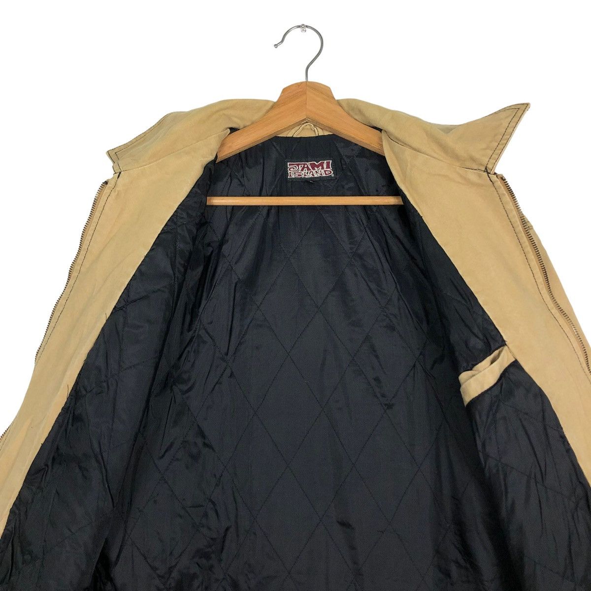 Japanese Brand 🔥VINTAGE BIKER SKATE JACKET JAMI ISLAND STREETWEAR Size US L / EU 52-54 / 3 - 14 Thumbnail