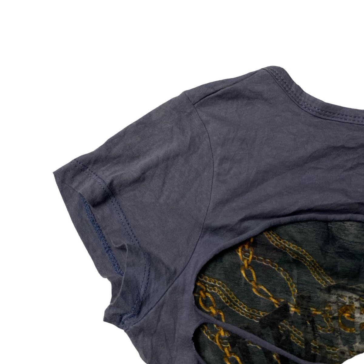 If Six Was Nine 2000's Bobby Mall Distressed Skull Shirt Size US XS / EU 42 / 0 - 7 Thumbnail