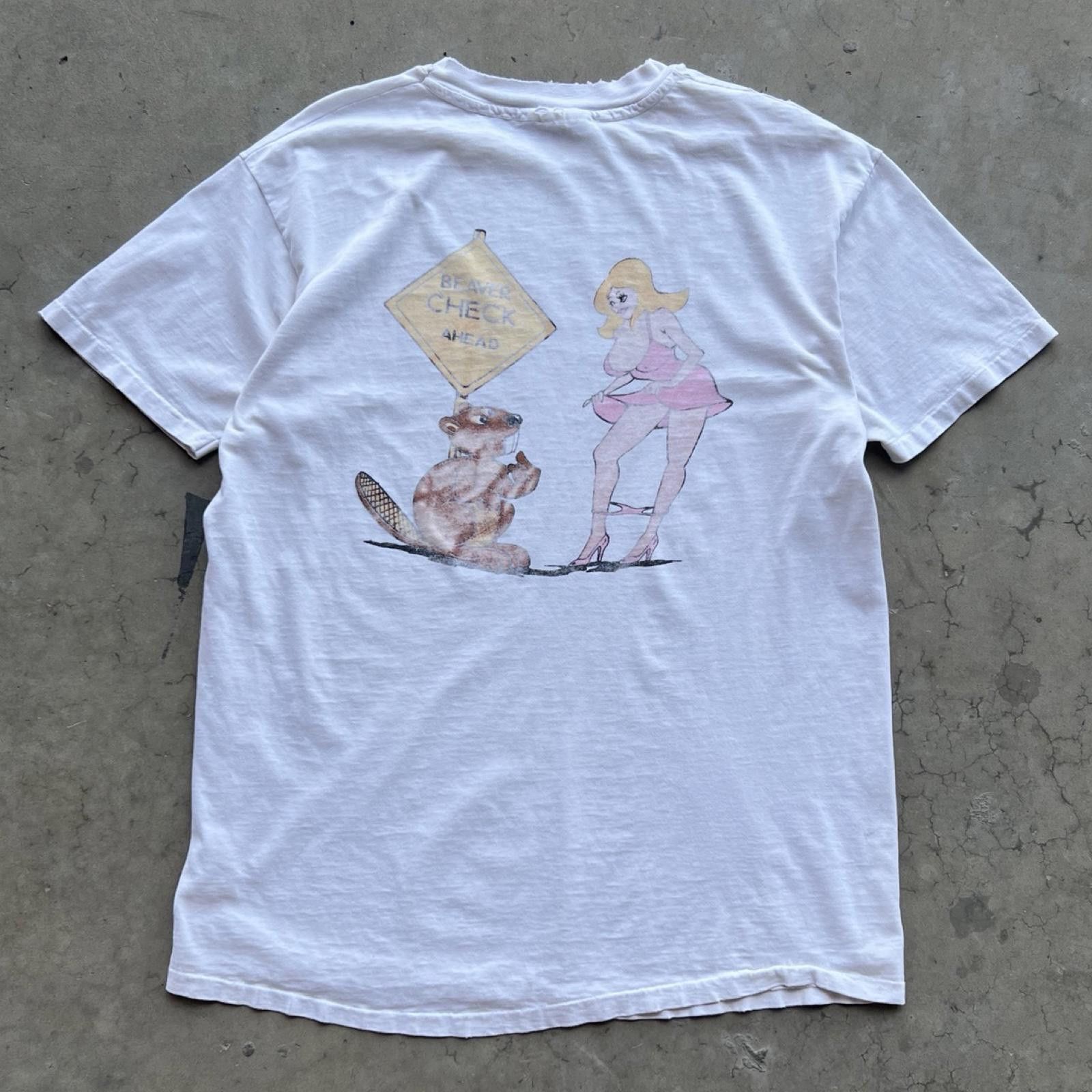 Hanes Vintage 90s TinkerToy Racing Tee Size US XL / EU 56 / 4 - 2 Thumbnail