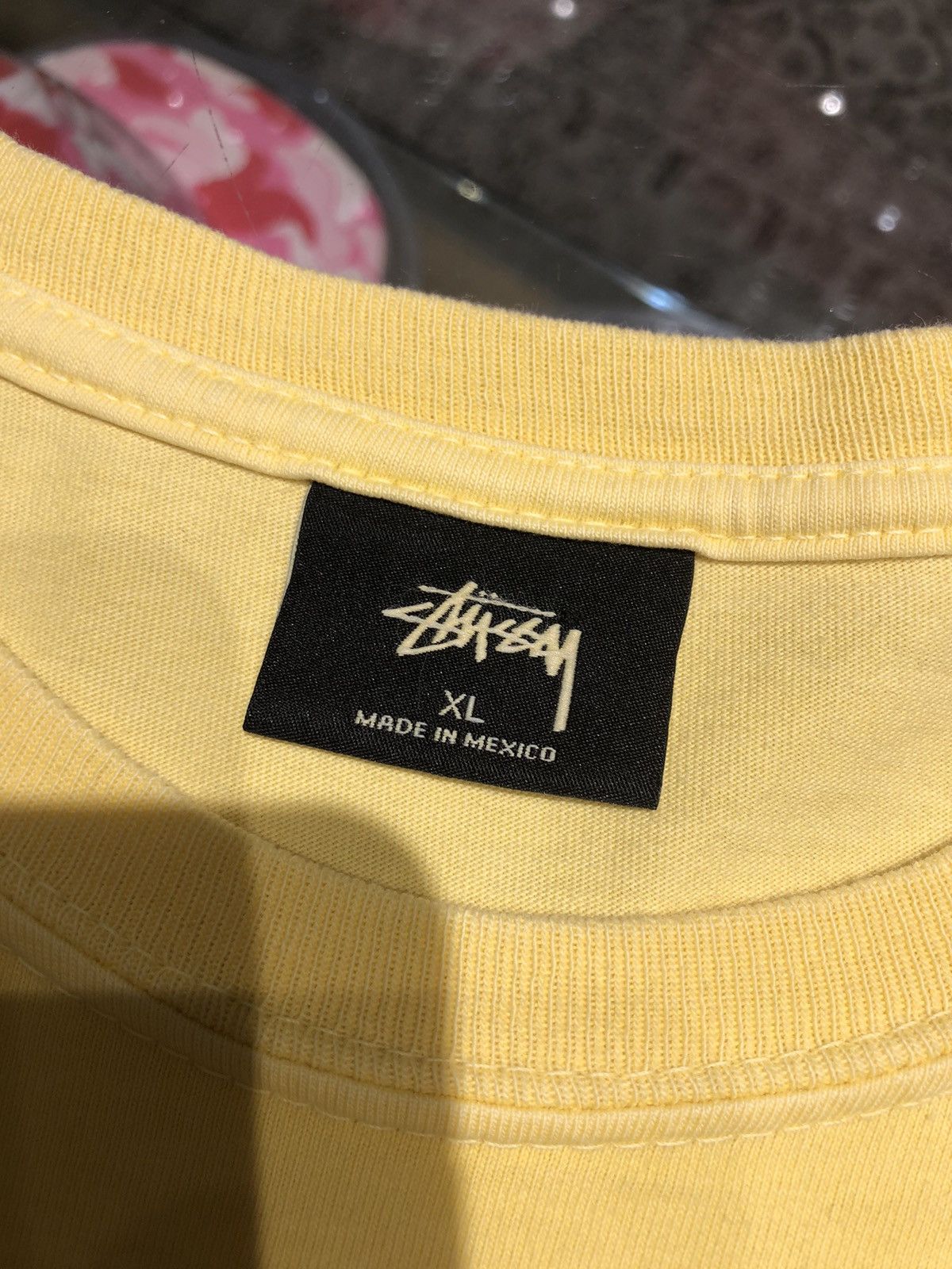 Stussy Stussy Dragon Yellow Pigment Dyed T-Shirt Size US XL / EU 56 / 4 - 7 Thumbnail