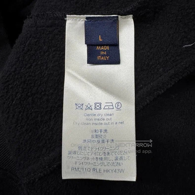Louis Vuitton LV Black Logo Print Hoodie. Size US L / EU 52-54 / 3 - 4 Thumbnail