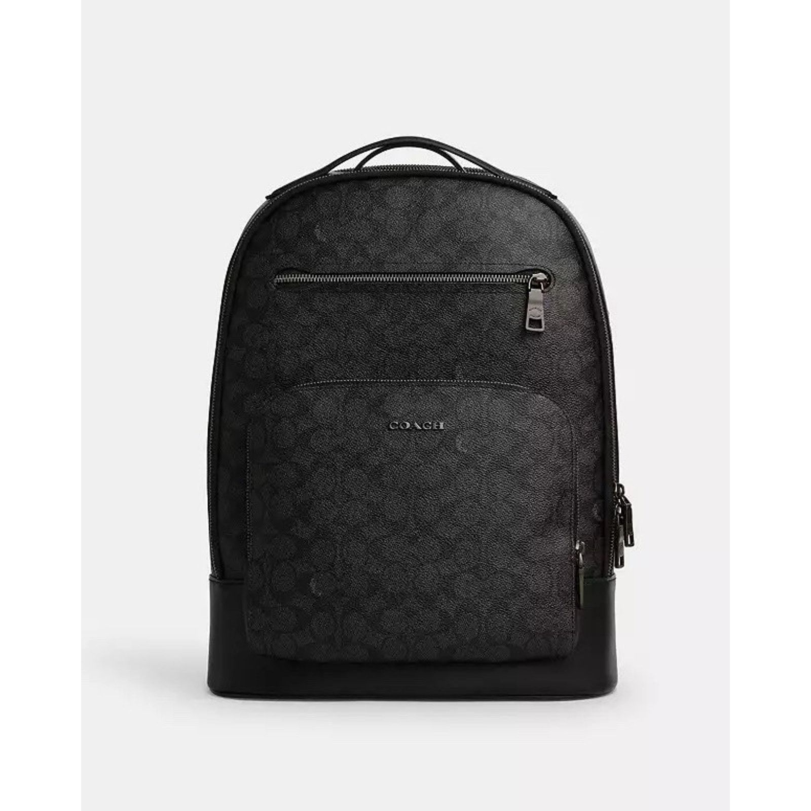 Coach NWT Coach Men’s Ethan Backpack Canvas Charcoal/Black CV919 Size ONE SIZE - 6 Thumbnail