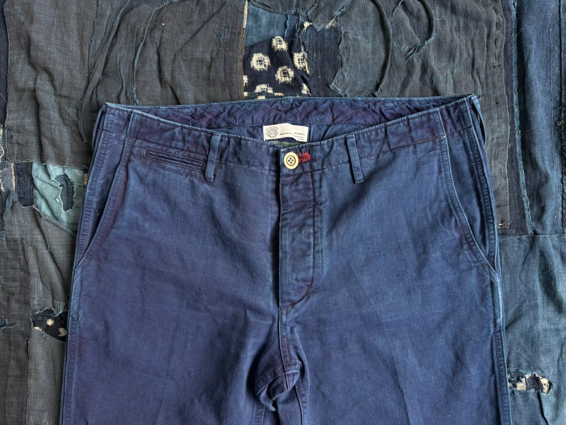 Visvim VISVIM 12AW ICT CHINO PANTS INDIGO Size US 28 / EU 44 - 3 Thumbnail
