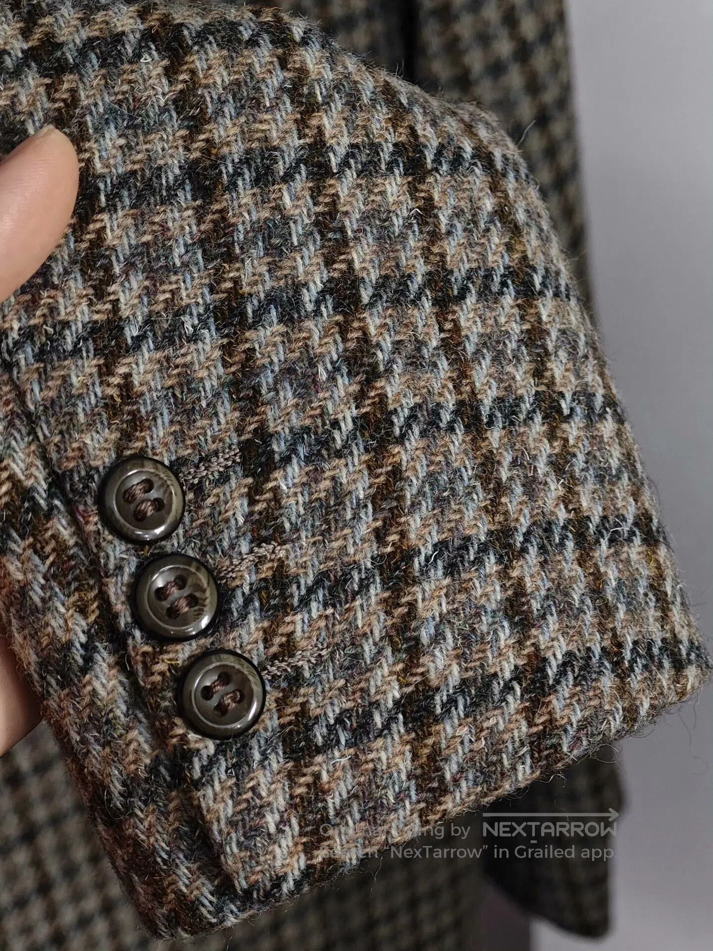 Japanese Brand Walter Thorburn Houndstooth Blazer Jacket. Size US M / EU 48-50 / 2 - 4 Thumbnail