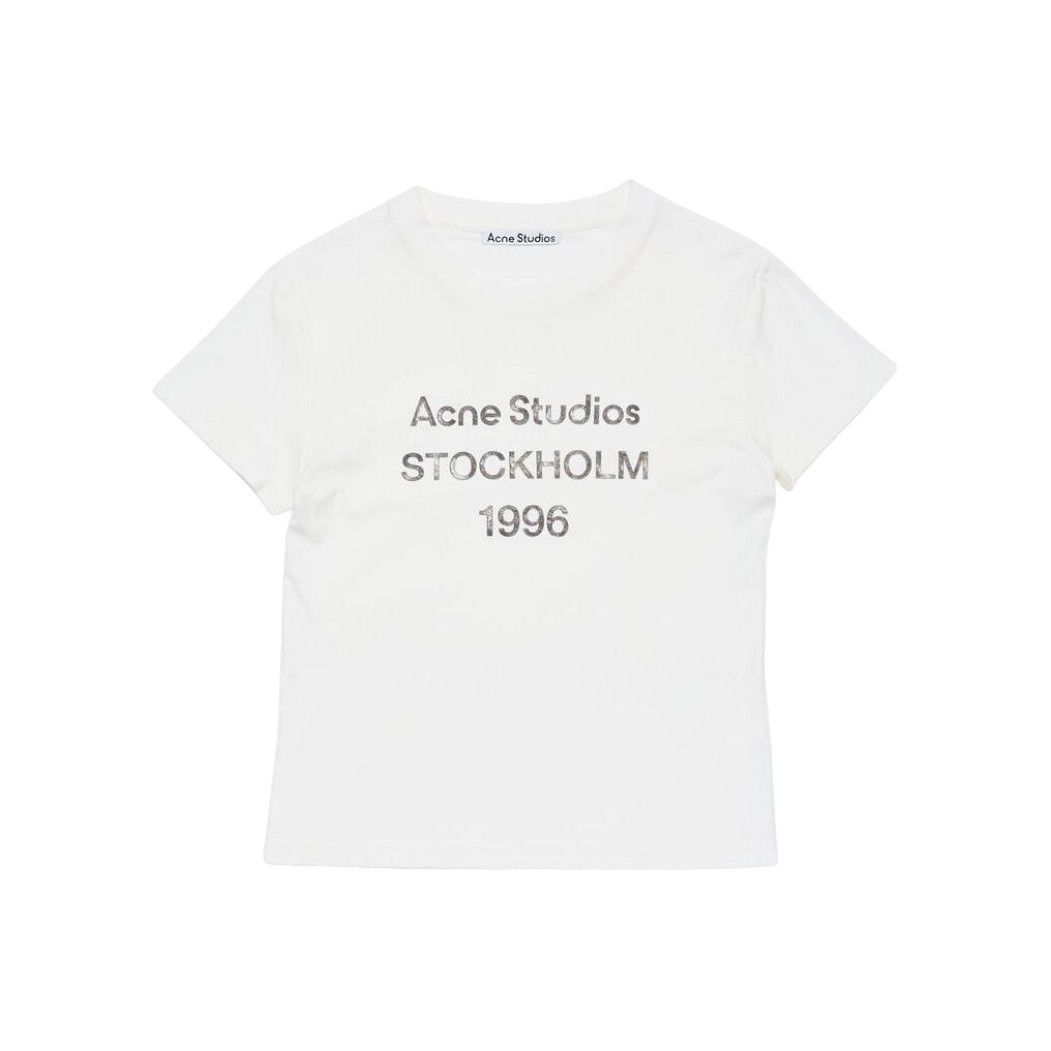 Acne Studios Acne Studios Stockholm 1996 Logo T-Shirt XS Size US XS / EU 42 / 0 - 1 Thumbnail