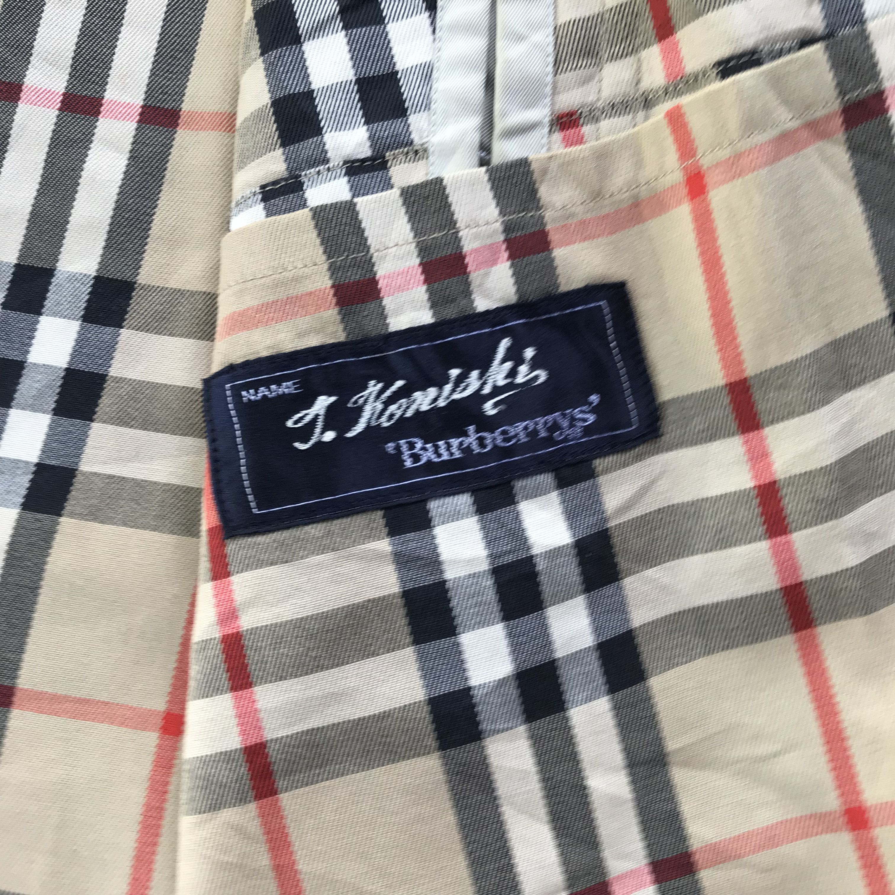 Burberry Vintage 90s Burberry Nova Check Trench Coat Jacket / medium Size US M / EU 48-50 / 2 - 12 Thumbnail