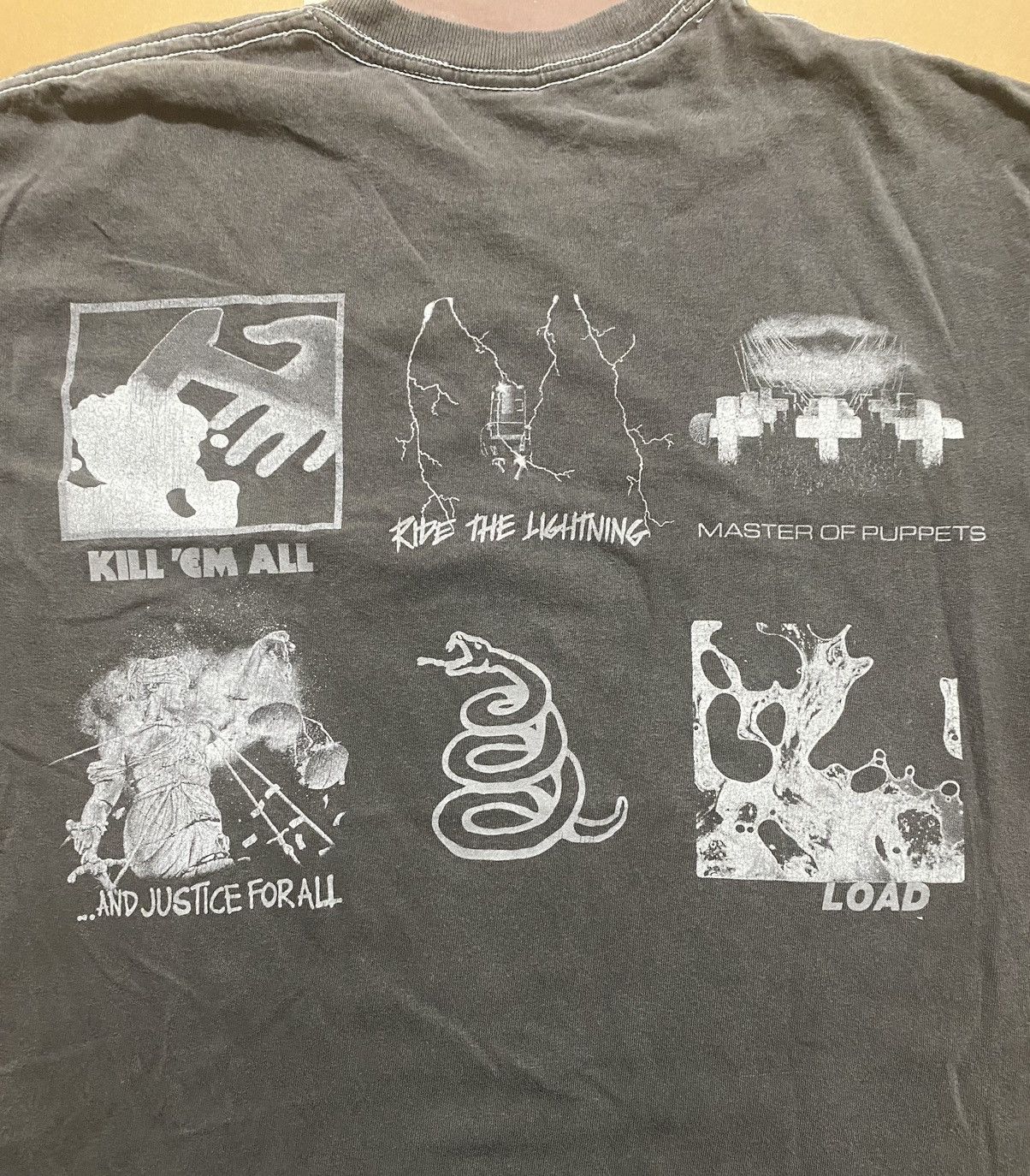 Band Tees × Metallica Vintage Metallica T-Shirt Size US S / EU 44-46 / 1 - 5 Thumbnail