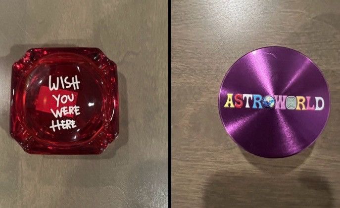 Travis Scott Astroworld Ash Tray & Grinder Combo (Canada Only) Size ONE SIZE - 1 Thumbnail