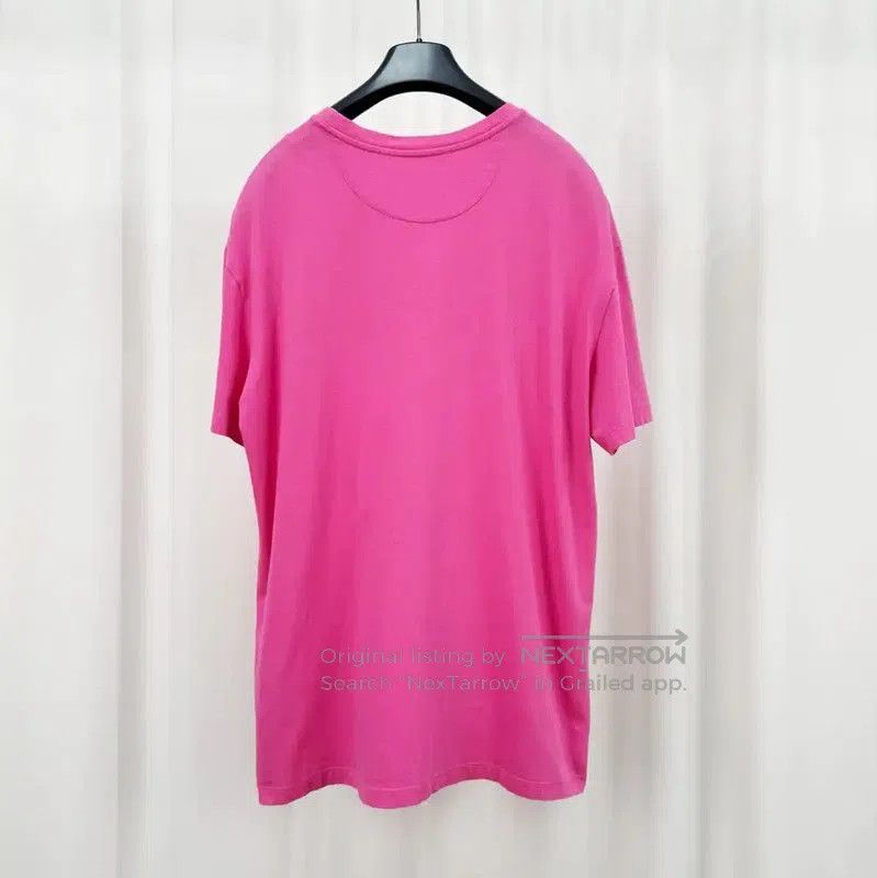 Valentino Valentino Pink Cotton Logo Short Sleeve Tee . Size US L / EU 52-54 / 3 - 2 Thumbnail