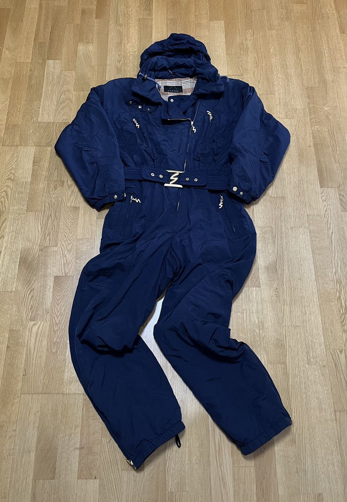Bogner Vintage Sonia Bogner Women's One Piece Ski Snow Suit Size XXL / US 16-18 / IT 52-54 - 1 Thumbnail