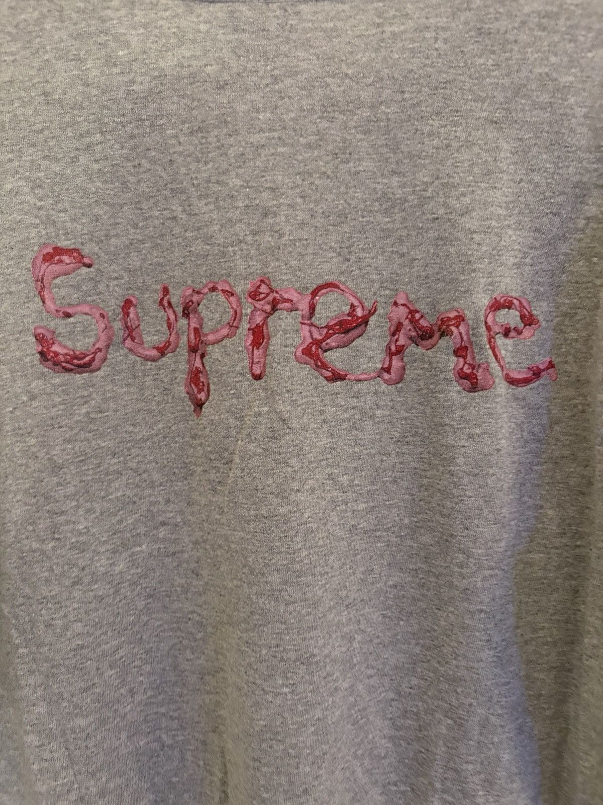 Supreme Supreme Mike Hill “Brains” Tee (Heather Grey) – SS17 Size US M / EU 48-50 / 2 - 4 Thumbnail