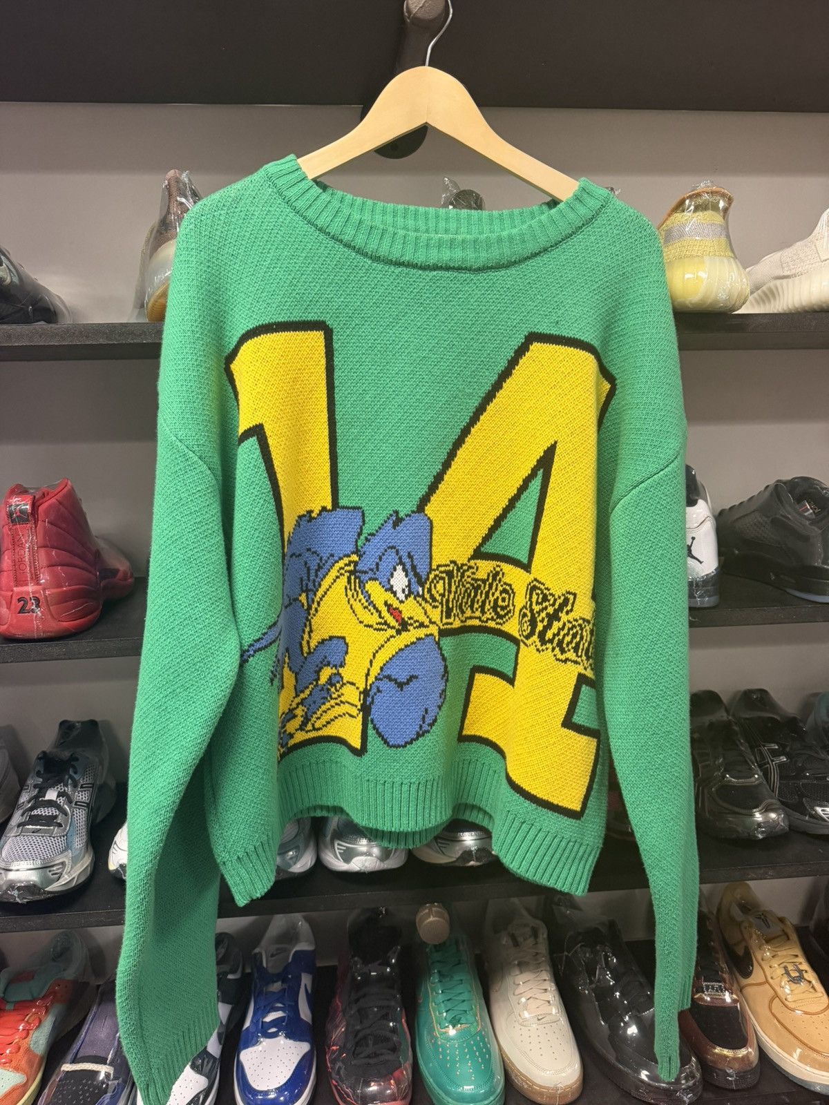 Vale Vale valley dreams pre owned large knitted sweater 14 Size US L / EU 52-54 / 3 - 1 Thumbnail