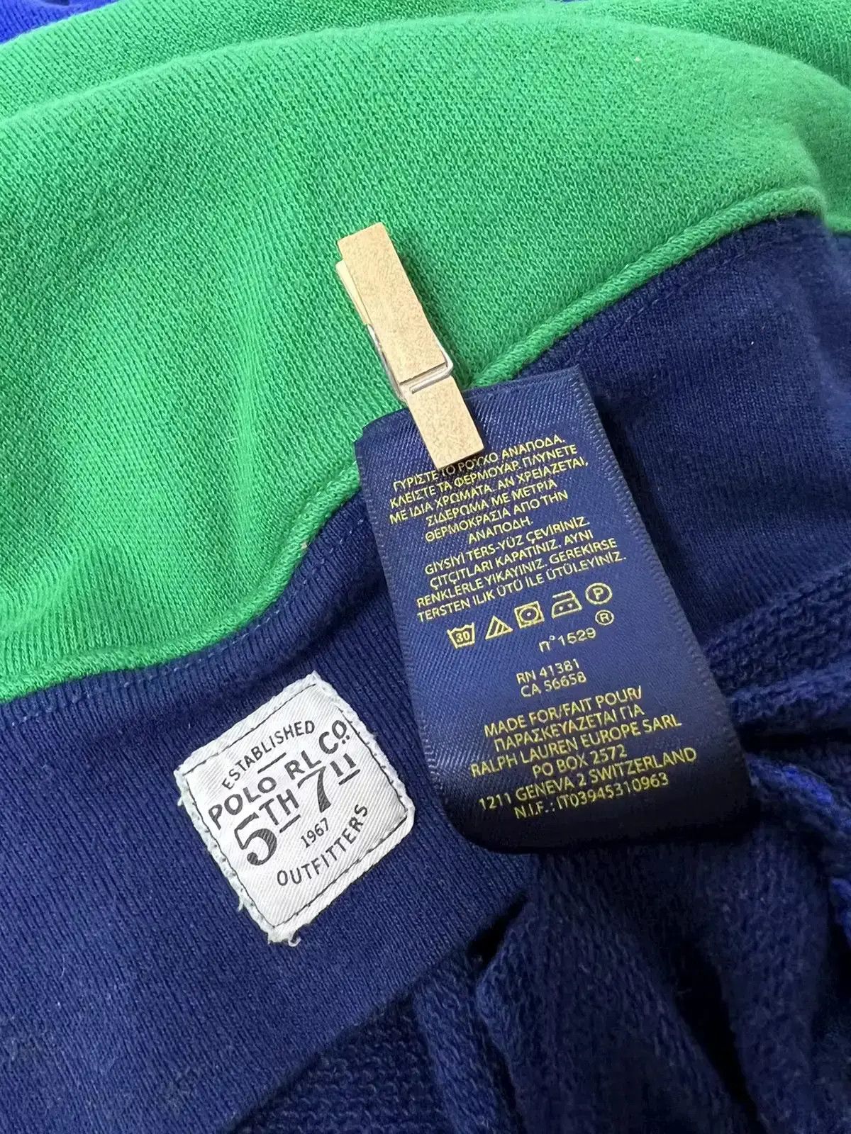 Designer × Polo Ralph Lauren × Vintage Vintage Polo Ralph Lauren full zip hoodie Size US M / EU 48-50 / 2 - 5 Thumbnail