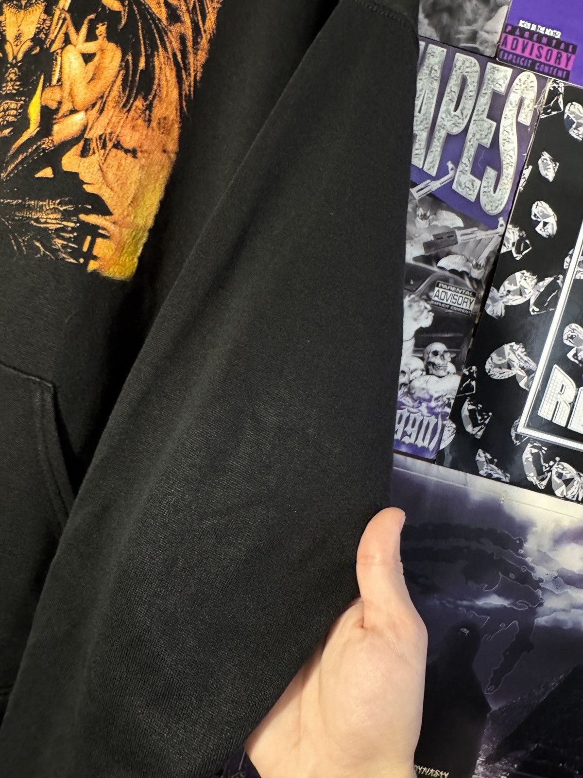 Band Tees Vintage Cradle Of Filth Hoodie Size US XL / EU 56 / 4 - 3 Thumbnail