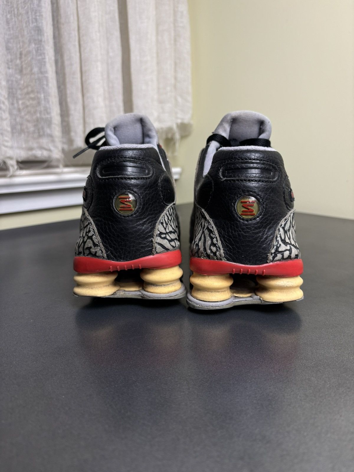 Nike × Vintage 2005 Nike Shox NZ Black Cement 3 VIntage Nike BC3 311377 061 Size US 10.5 / EU 43-44 - 9 Thumbnail