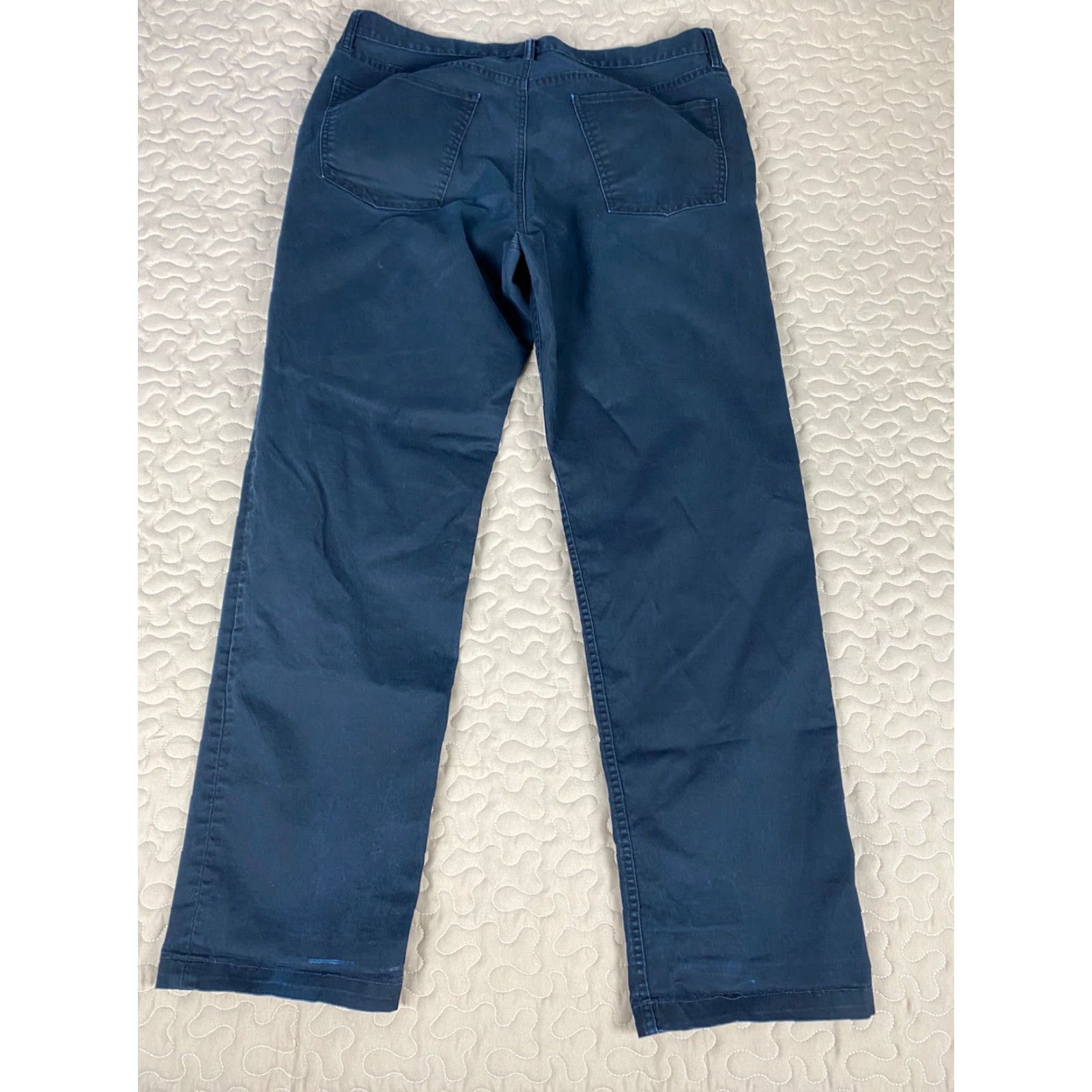 Lands' End Lands' End Traditional Fit 5 Pocket Casual Black Mens Pants Sz 38 Work Straight Size US 38 / EU 54 - 5 Thumbnail