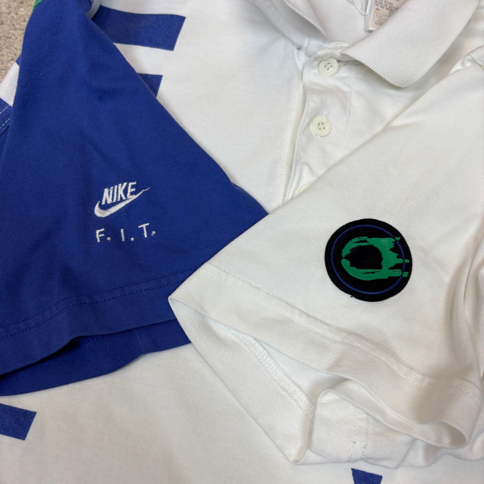 Nike VTG 90s Nike Challenge Court Tennis Polo Shirt Men's Medium Size US M / EU 48-50 / 2 - 3 Thumbnail