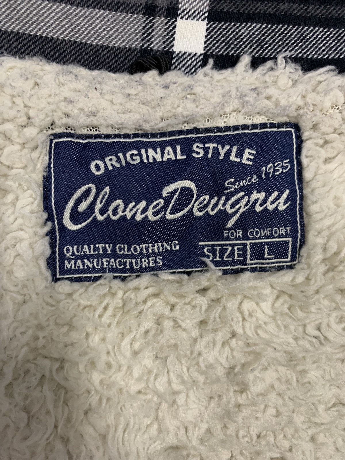 Japanese Brand Japanese Clone Devgru Plaid Multipockets Sherpa Lined Jacket Size US M / EU 48-50 / 2 - 19 Thumbnail