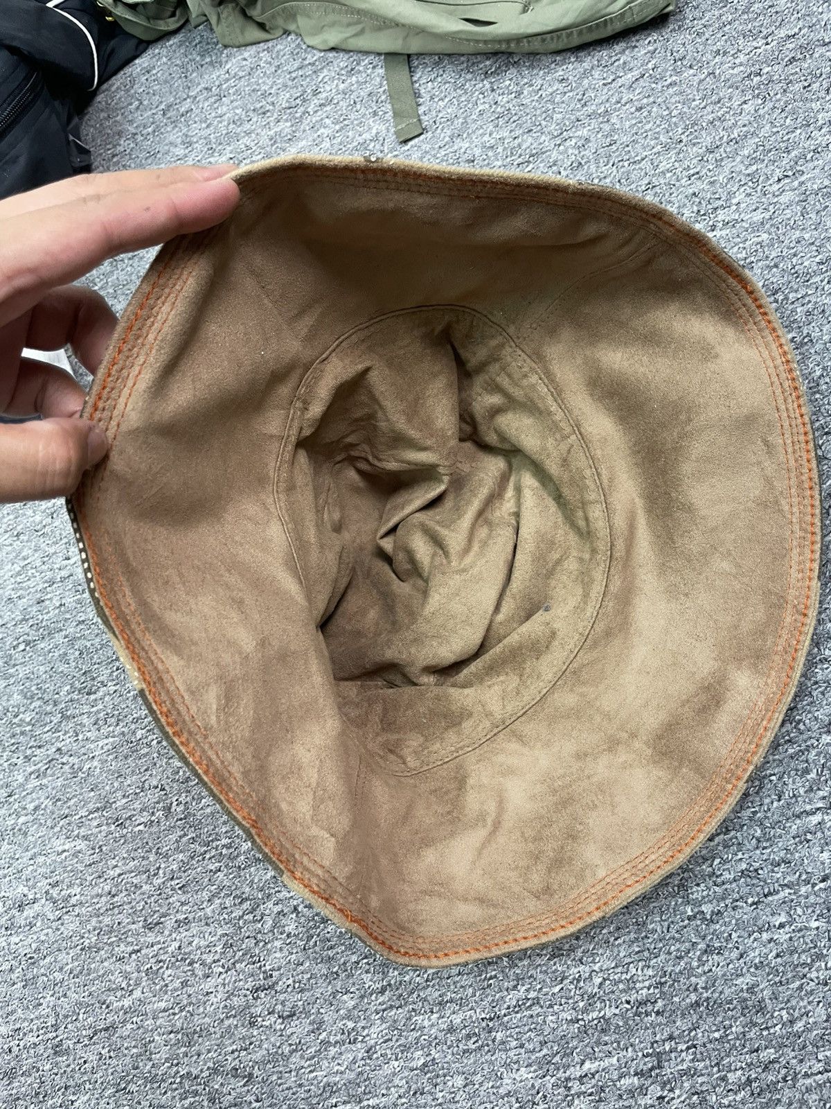 Japanese Brand × Vintage Vintage Japanese Brand Patchwork Bucket Hat Size ONE SIZE - 4 Thumbnail