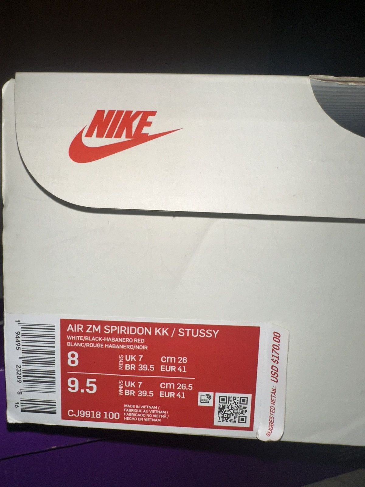 Nike × Stussy Nike x Stussy Air Zoom Spiridon Size US 8 / EU 41 - 5 Thumbnail