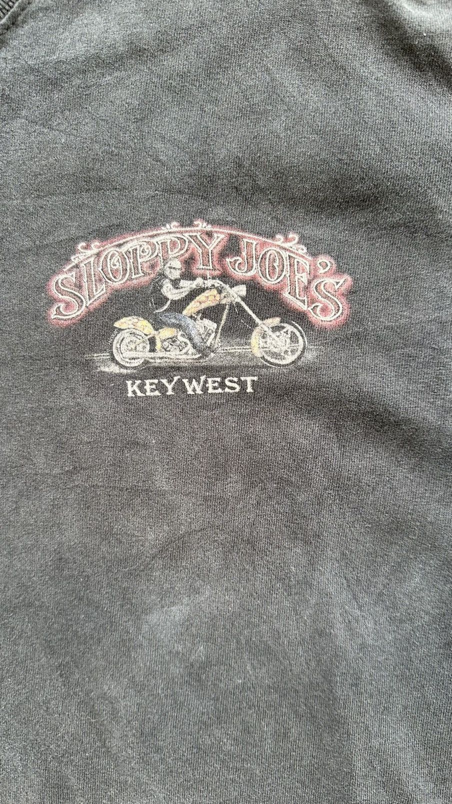 Vintage VINTAGE Y2K SLOPPY JOE’S KEY WEST BIKERS DISTRESSED TEE Size US XL / EU 56 / 4 - 3 Thumbnail