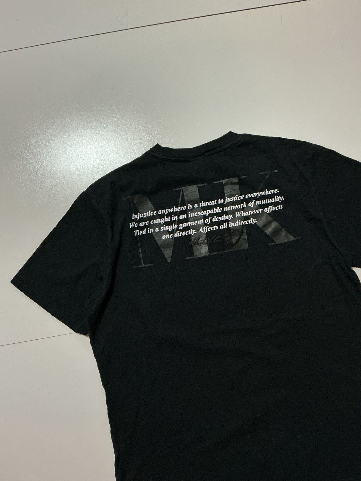 Shoe Palace Martin Luther King Jr Injustice Anywhere Is A Threat T-Shirt Size US L / EU 52-54 / 3 - 4 Thumbnail