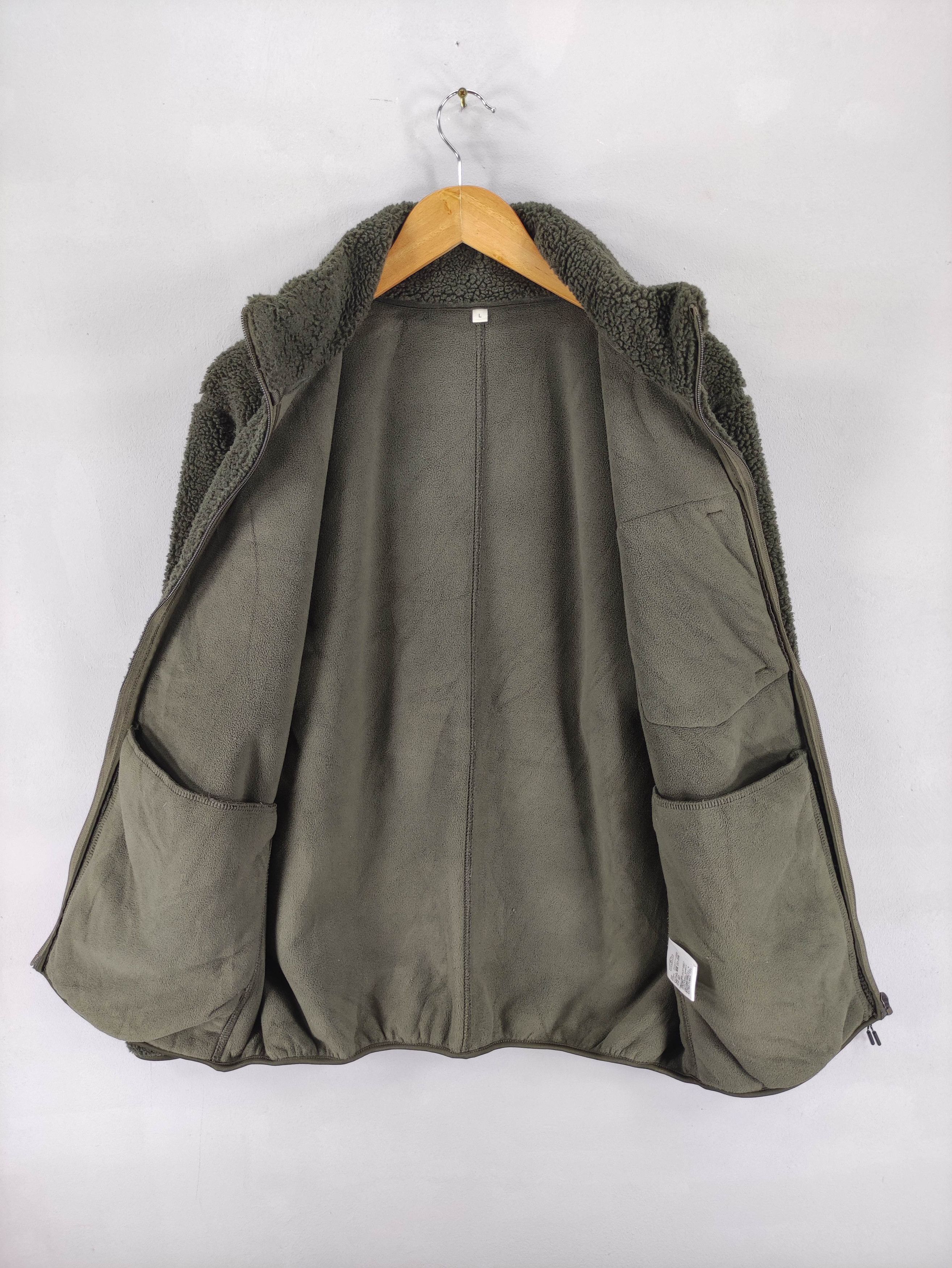 Japanese Brand Vintage TopValu Sherpa Jacket Zipper Size US L / EU 52-54 / 3 - 3 Thumbnail
