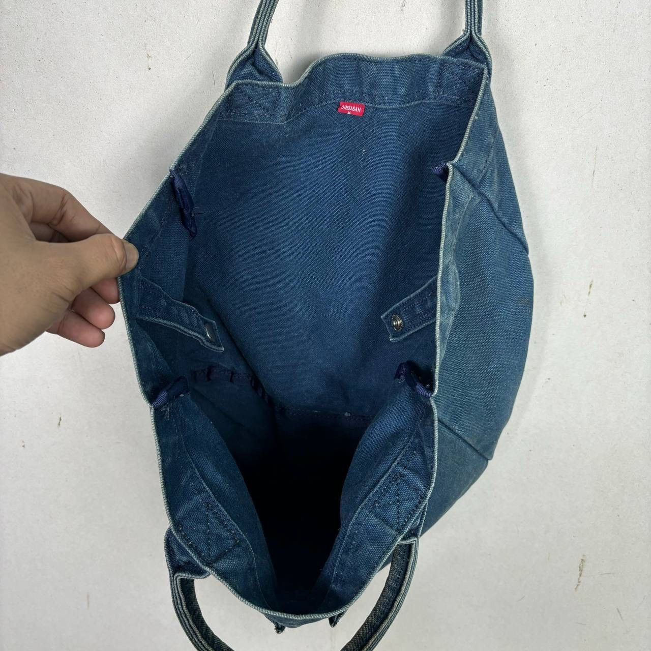 Hysteric Glamour VTG Hysteric Glamour Archive Denim Tote Bag 90s Japan Y2K Size ONE SIZE - 9 Thumbnail