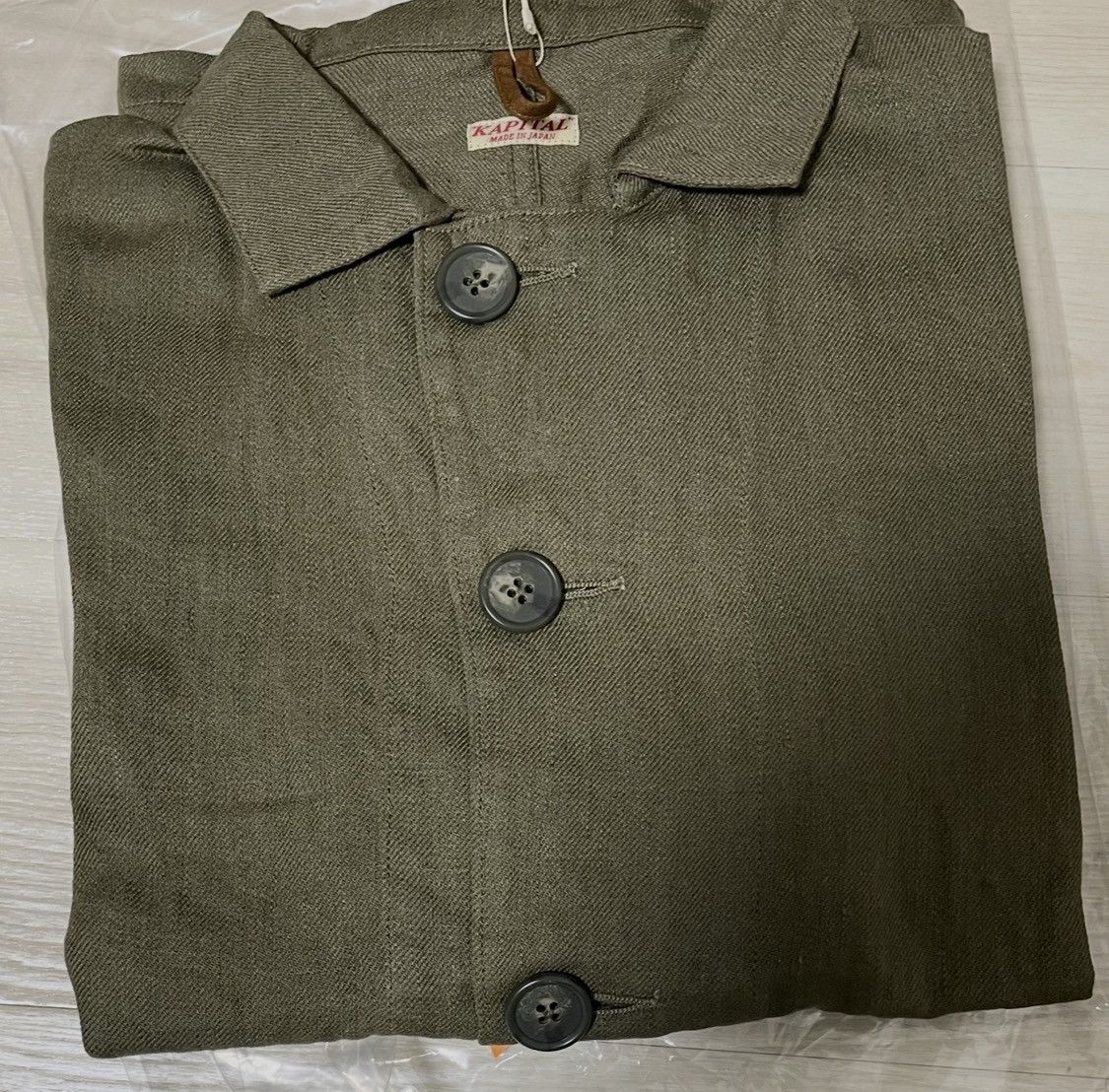 Kapital kapital apple man Linen Chino Cloth coverall jacket Size US S / EU 44-46 / 1 - 5 Thumbnail