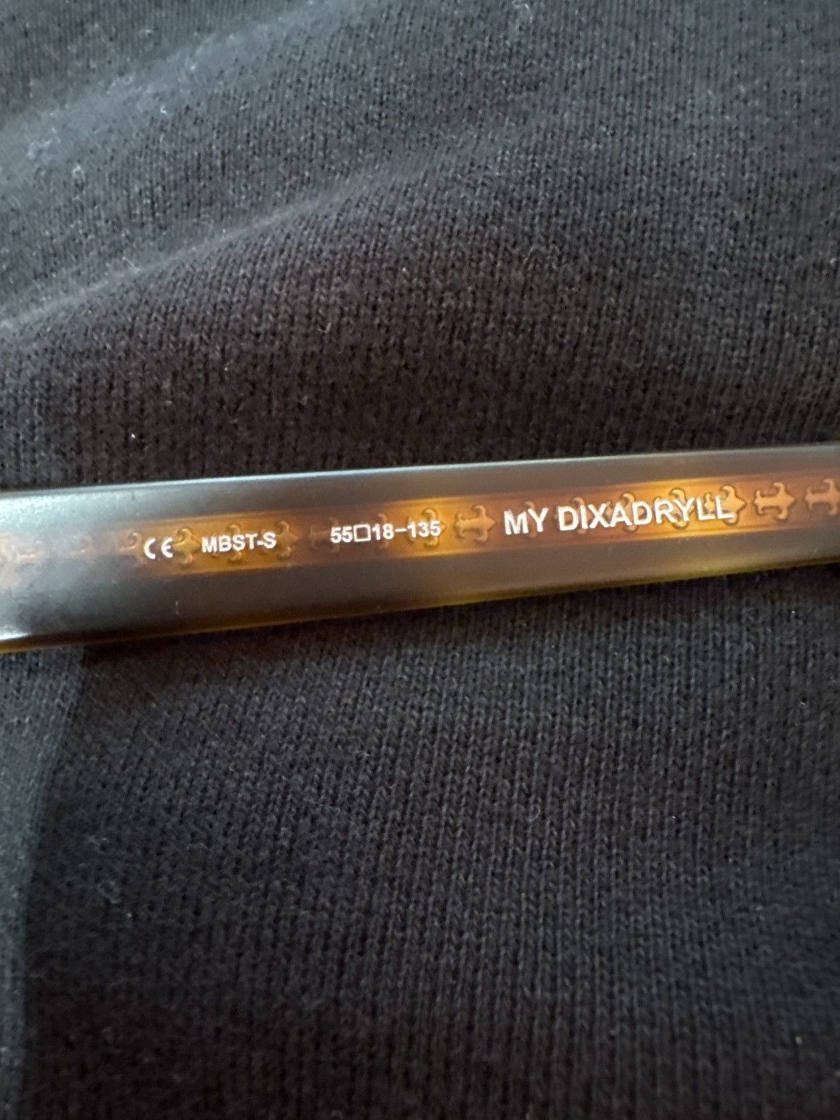 Chrome Hearts My Dixadryll Brown Sunglasses Size ONE SIZE - 6 Thumbnail