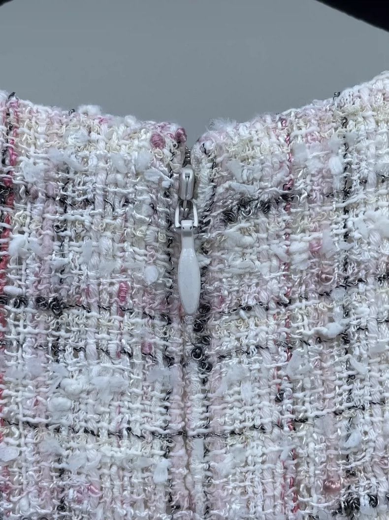 Chanel Chanel Tweed knitted dress 2504-Nextarrow Size XS / US 0-2 / IT 36-38 - 3 Thumbnail