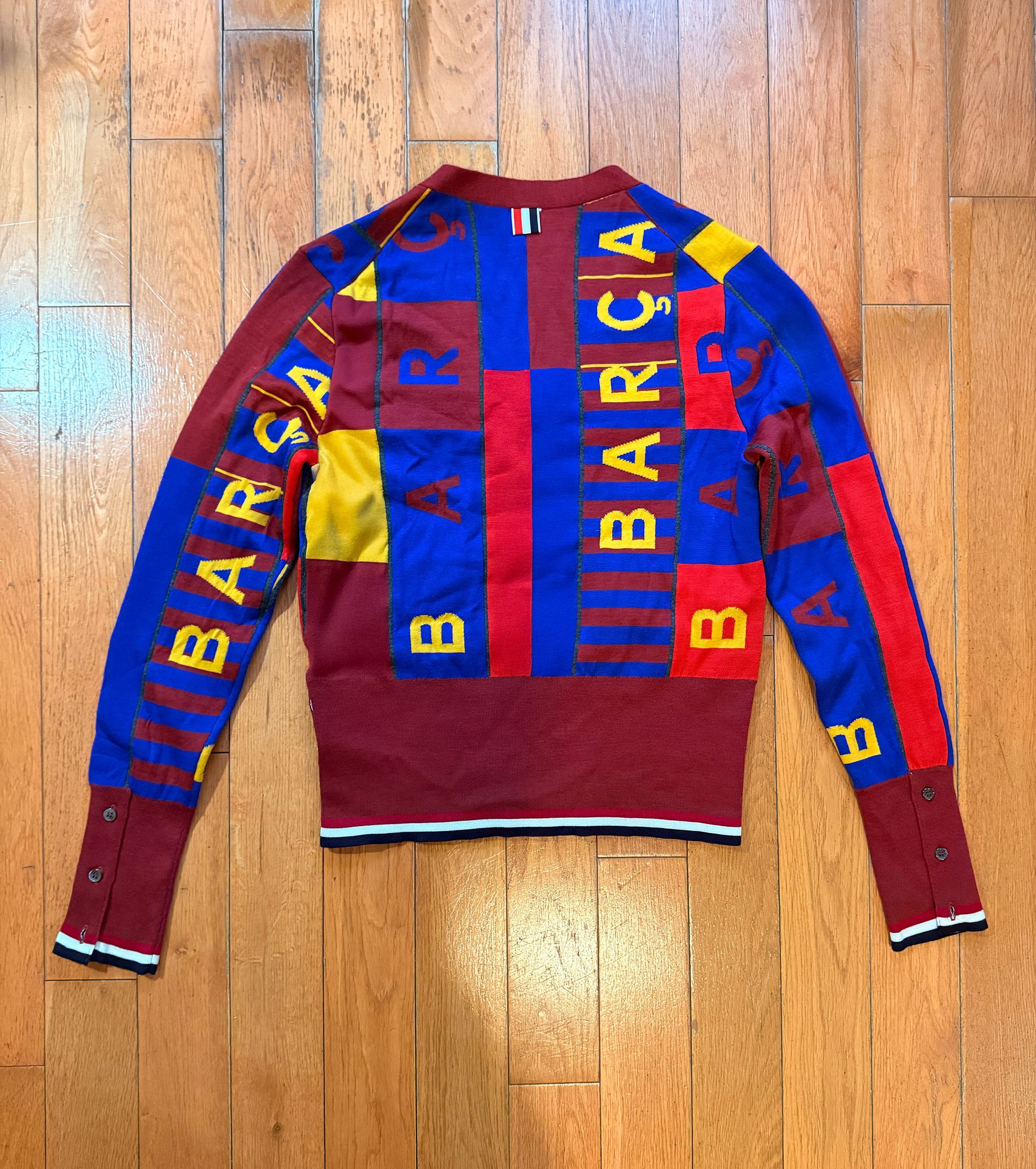 Thom Browne Thom Browne X Barcelona FC Size US XS / EU 42 / 0 - 2 Thumbnail