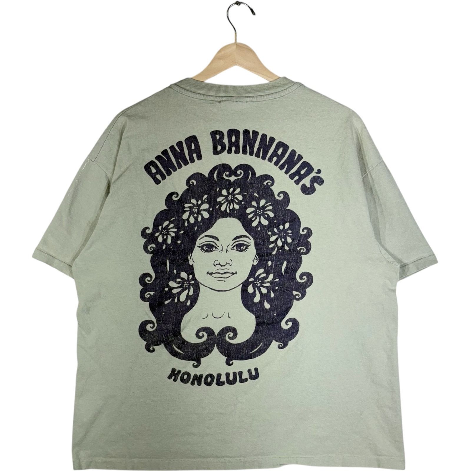 Hanes Vintage Anna Bananas Honolulu Hawaii Souvenir Tee XL Size US XL / EU 56 / 4 - 5 Thumbnail