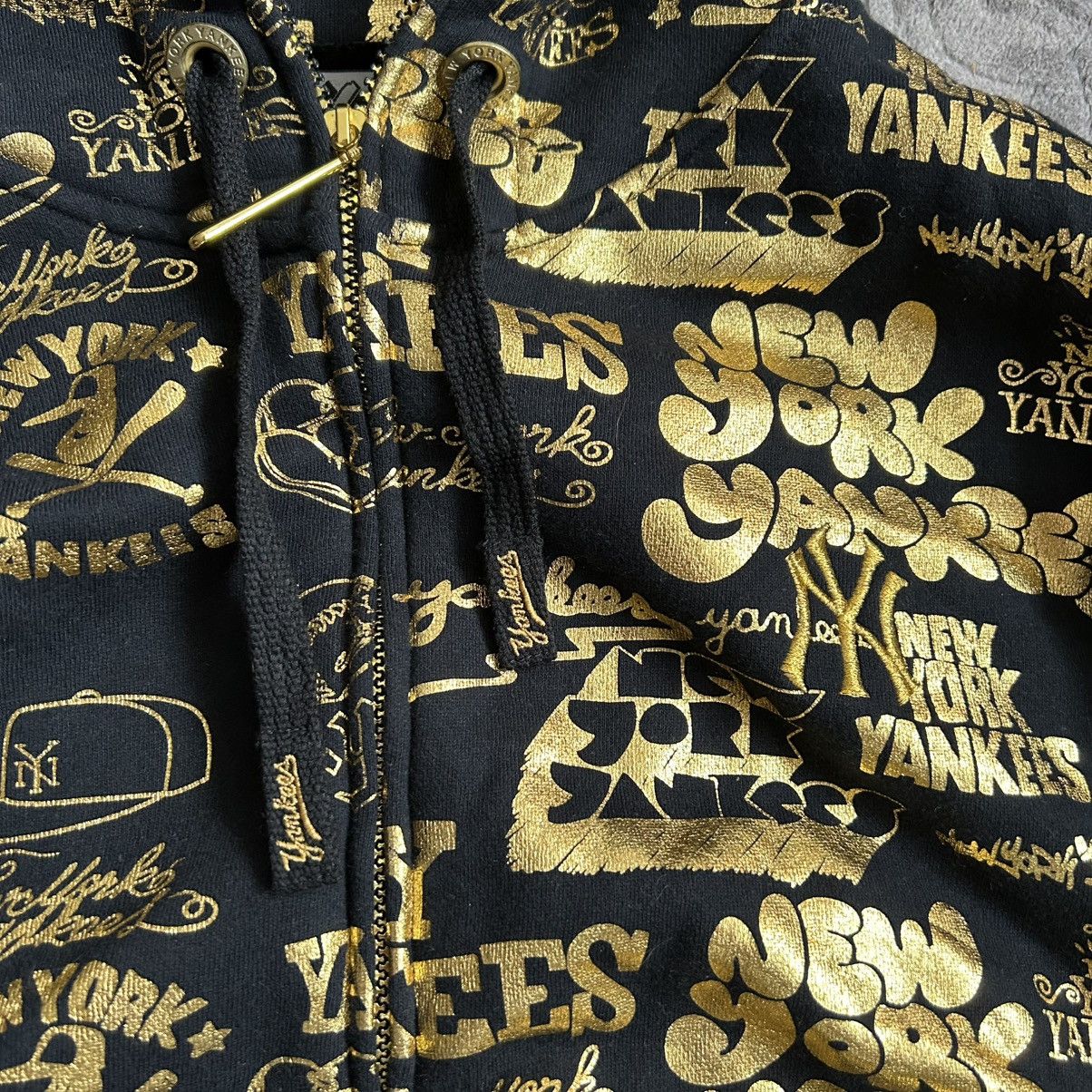 MLB × Majestic × New York Yankees Y2K Ny yankees zip hoodie majestic MLB Size US XL / EU 56 / 4 - 8 Thumbnail