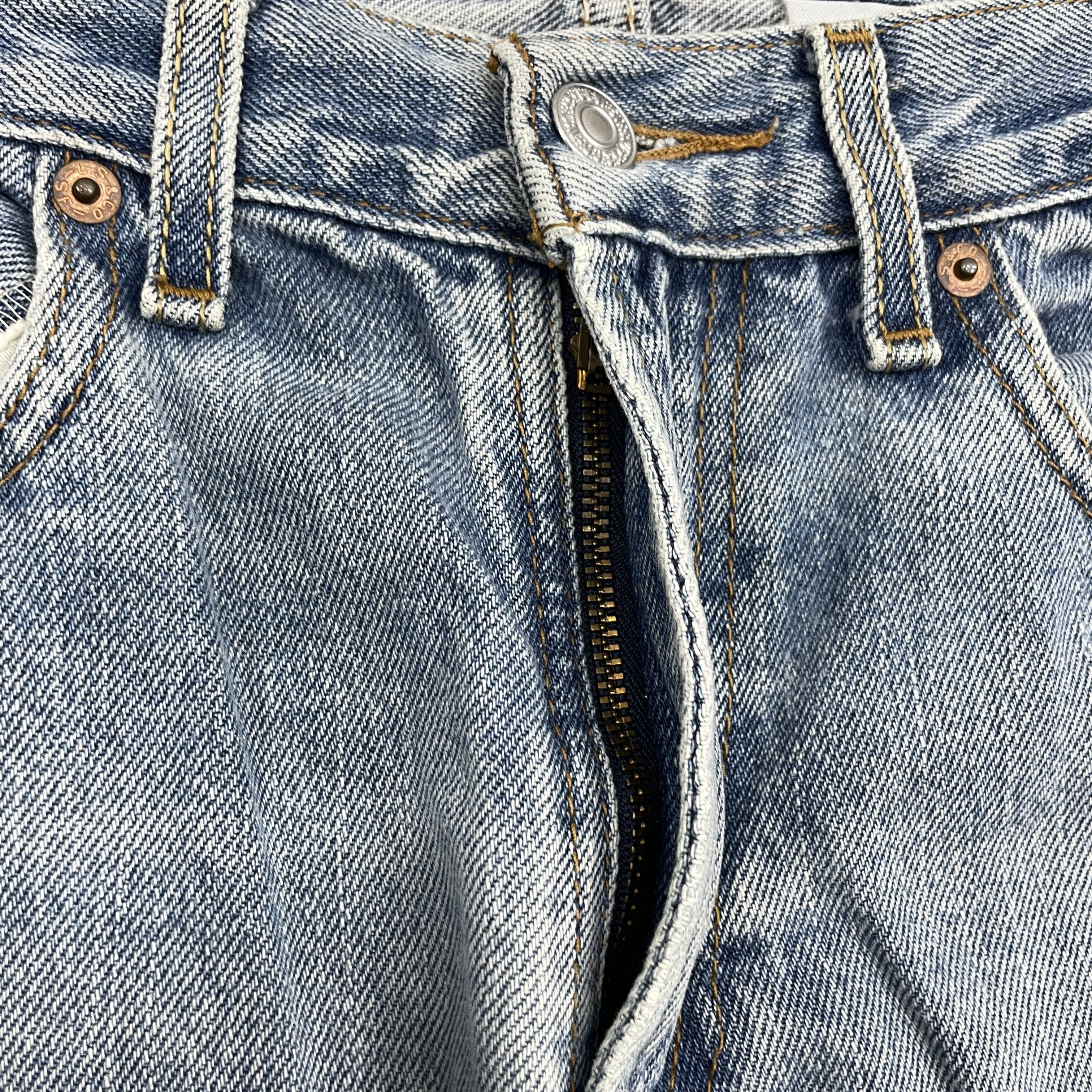 Levi's × Vintage Vintage Levi's Distressed Slim Fit Jeans - WC316 Size US 29 - 5 Thumbnail