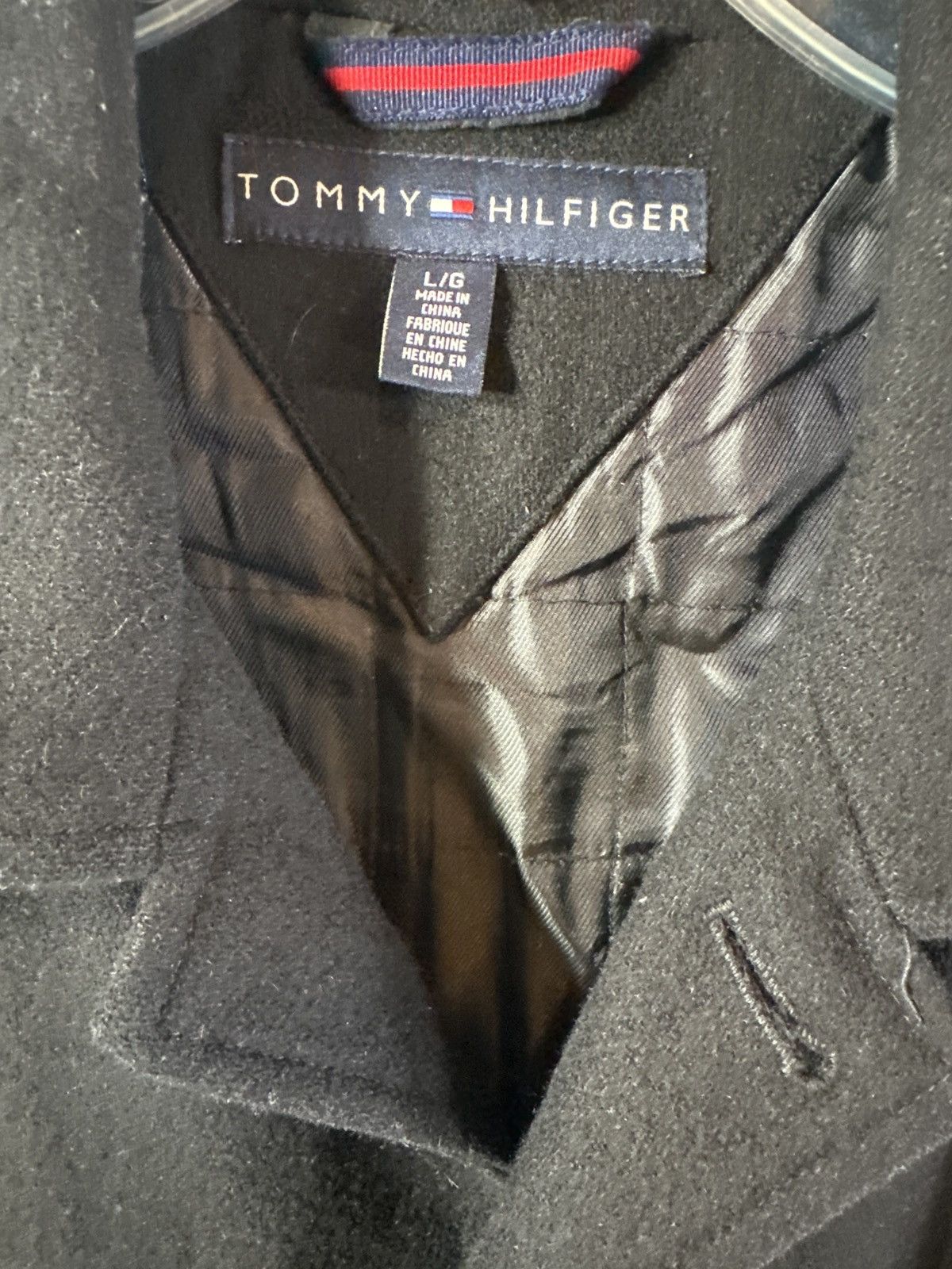 Tommy Hilfiger Tommy Hilfiger Wool Blend Peacoat Size US L / EU 52-54 / 3 - 6 Thumbnail