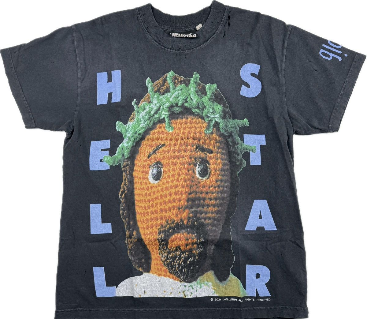 HELLSTAR Hellstar Crochet T-shirt Size US XS / EU 42 / 0 - 1 Thumbnail