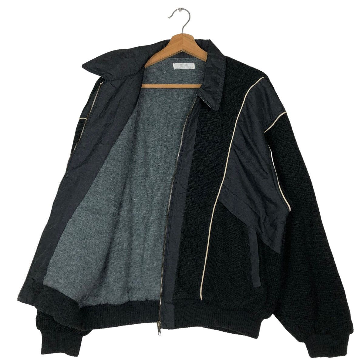 Japanese Brand 🔥VINTAGE BIKER BOMBER JACKET INTER COURSE ISSEY MIYAKE Size US L / EU 52-54 / 3 - 11 Thumbnail