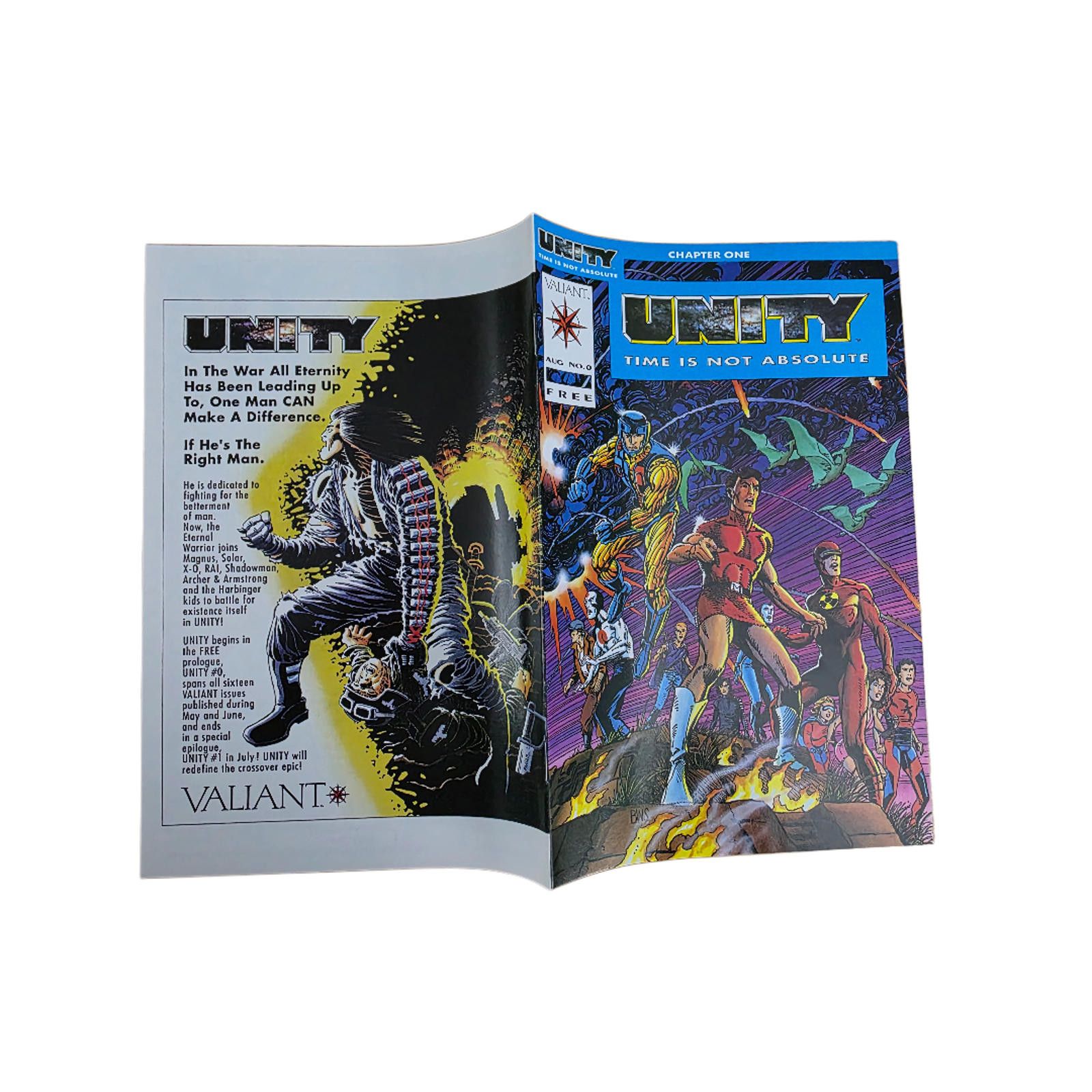 United Colors Of Benetton Valiant Unity #0 1992 Chapter 1 Erica Pierce Comic (C) Size ONE SIZE - 3 Thumbnail