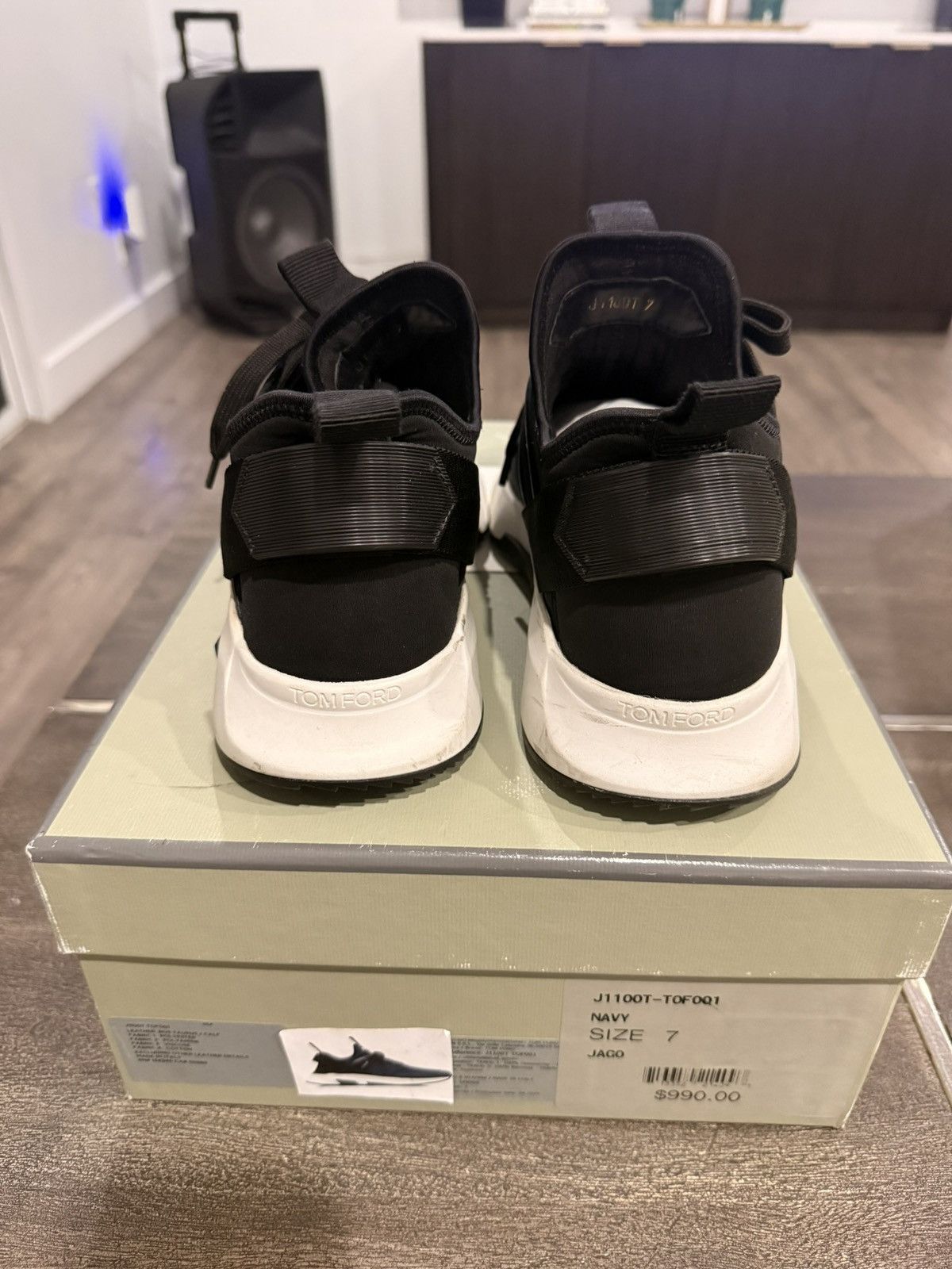 Tom Ford Tom Ford Jago Sneakers suede leather size 7 Made in italy Size US 7 / EU 40 - 7 Thumbnail