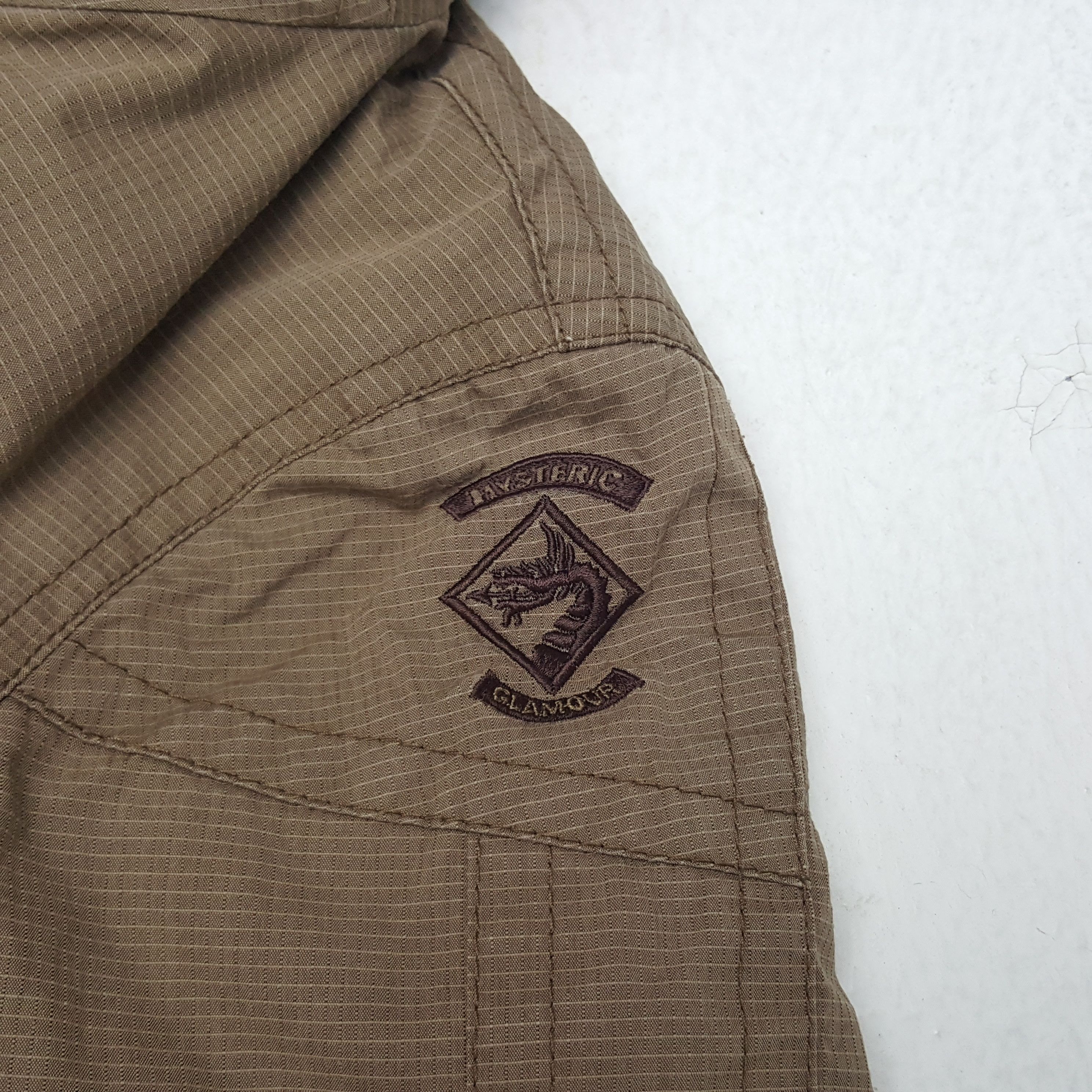 Hysteric Glamour × Japanese Brand × Vintage Vintage Hysteric Glamour Custom Logo Winter Parka Jacket Size US S / EU 44-46 / 1 - 8 Thumbnail