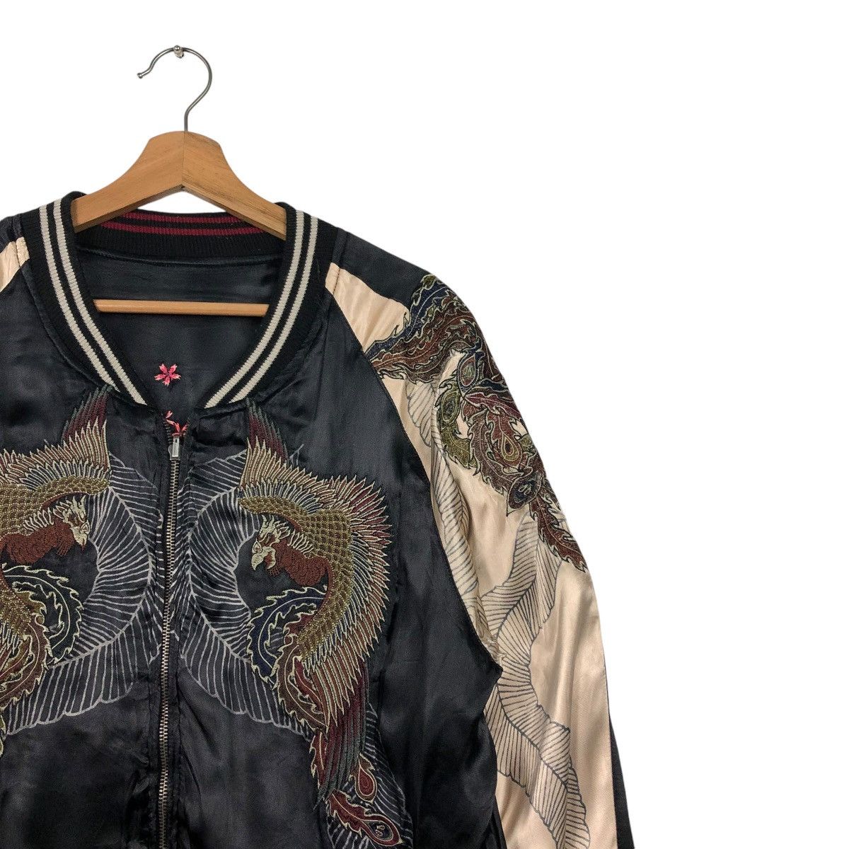 Japanese Brand 🔥VINTAGE REVERSIBLE JACKET SUKAJAN SOVEINER EMBROIDERRED Size US M / EU 48-50 / 2 - 8 Thumbnail