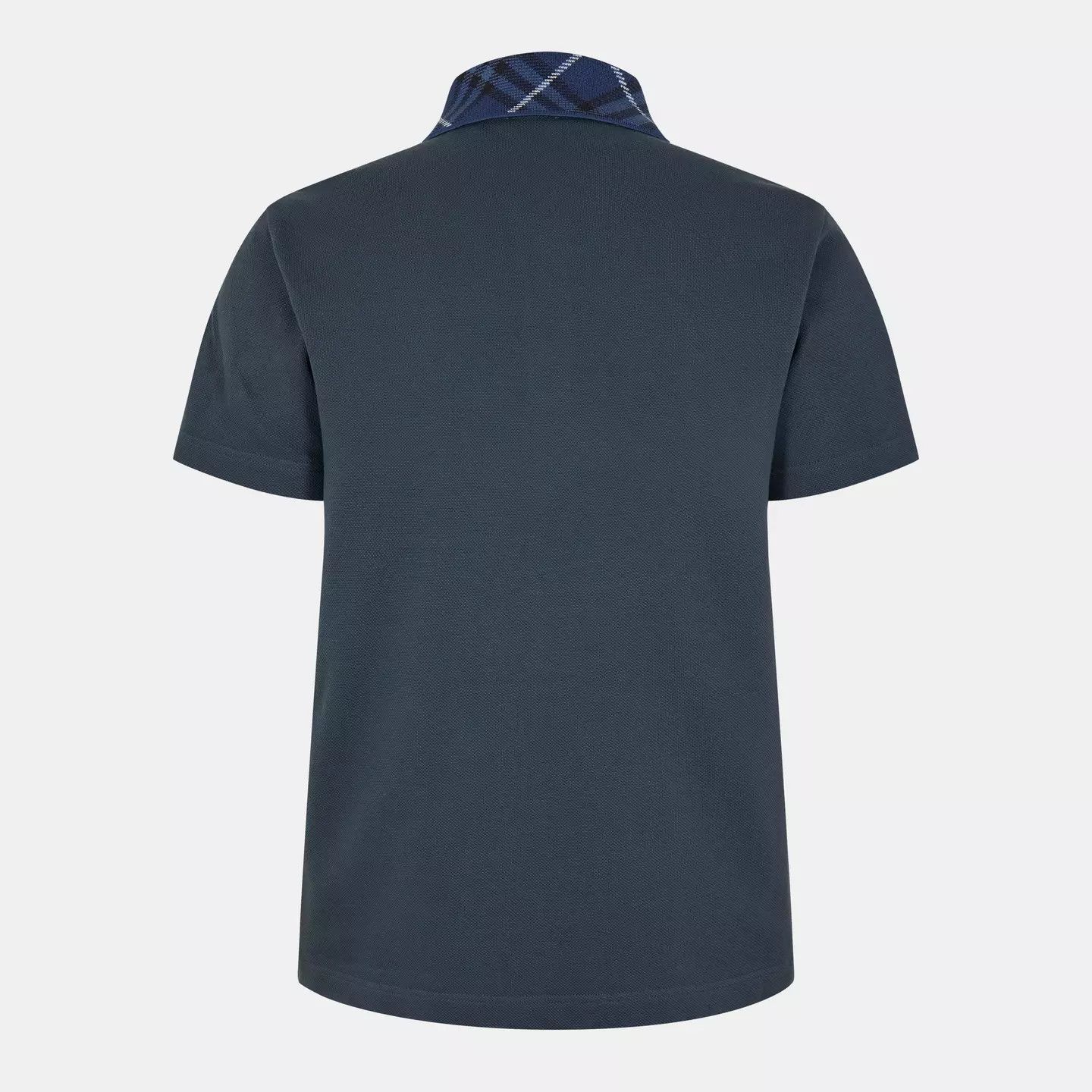 Burberry o1g2r1mq0426 Check Short Sleeve Polo Shirt in Magnet Size US M / EU 48-50 / 2 - 2 Thumbnail
