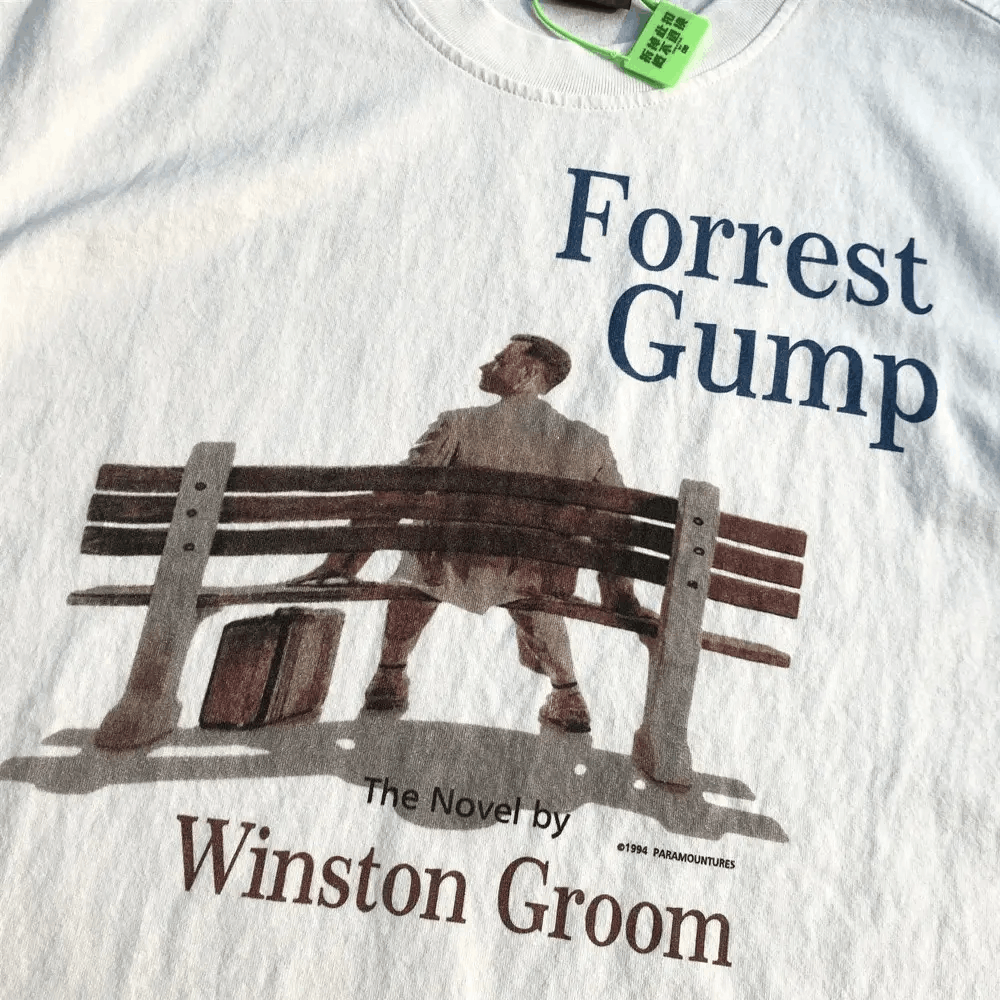 Japanese Brand × Vintage Forrest Gump Edition Printed Tshirt Size US L / EU 52-54 / 3 - 6 Thumbnail