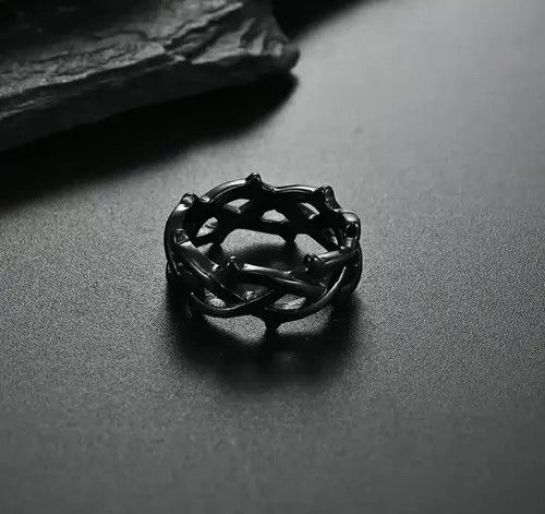Jewelry Kuriyama x Kita Stainless Steel Vine Ring ( size 8-12 ) Size ONE SIZE - 4 Thumbnail